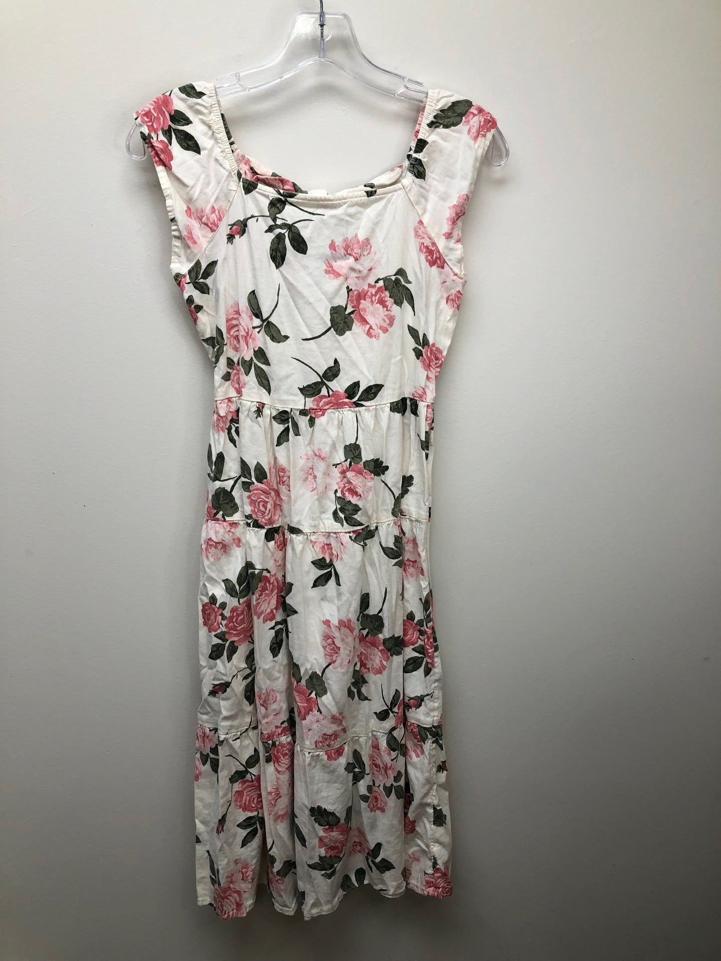 14-16 Old Navy cream floral Dress
