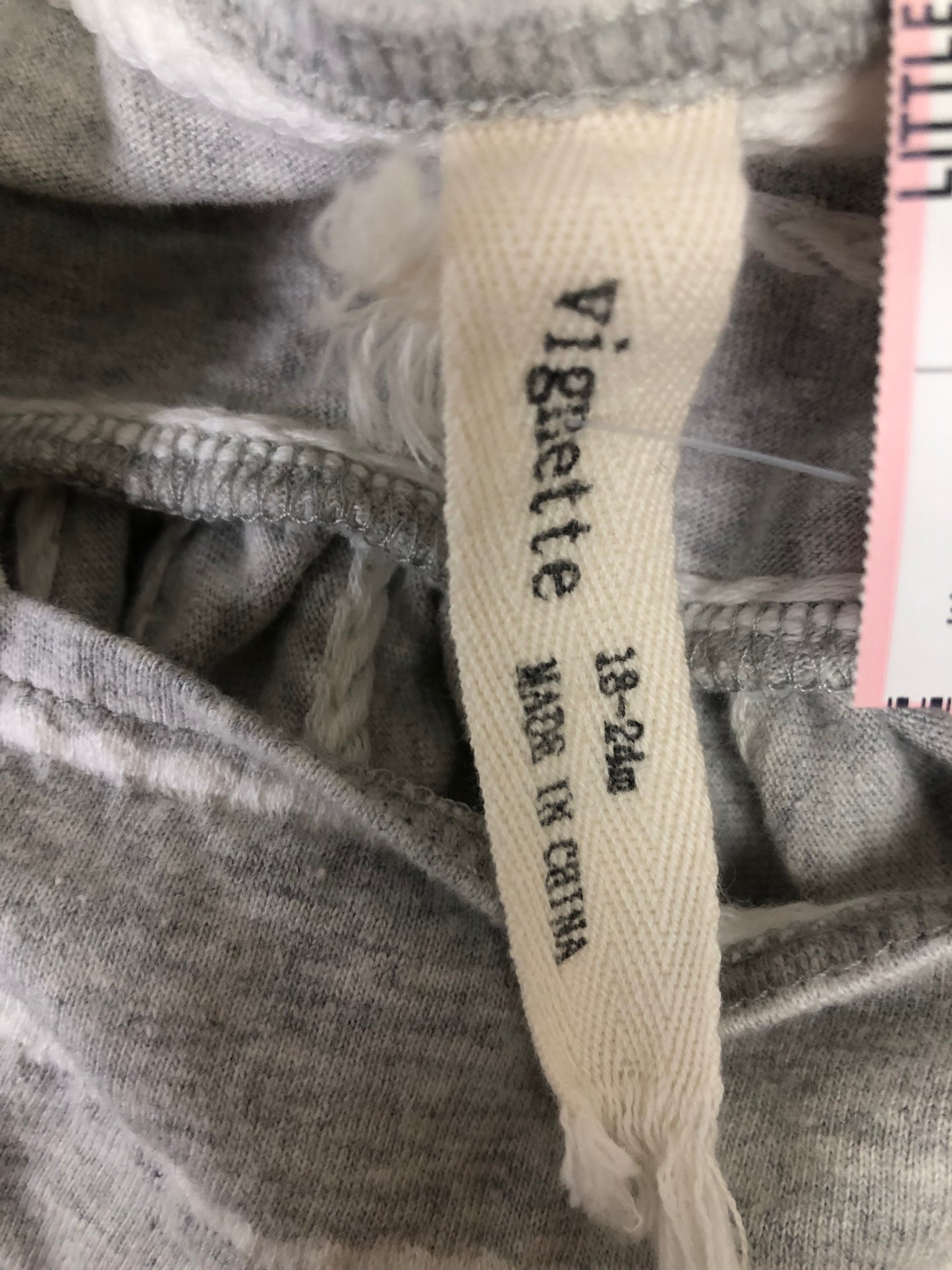 18-24m Vignette gray print Dress