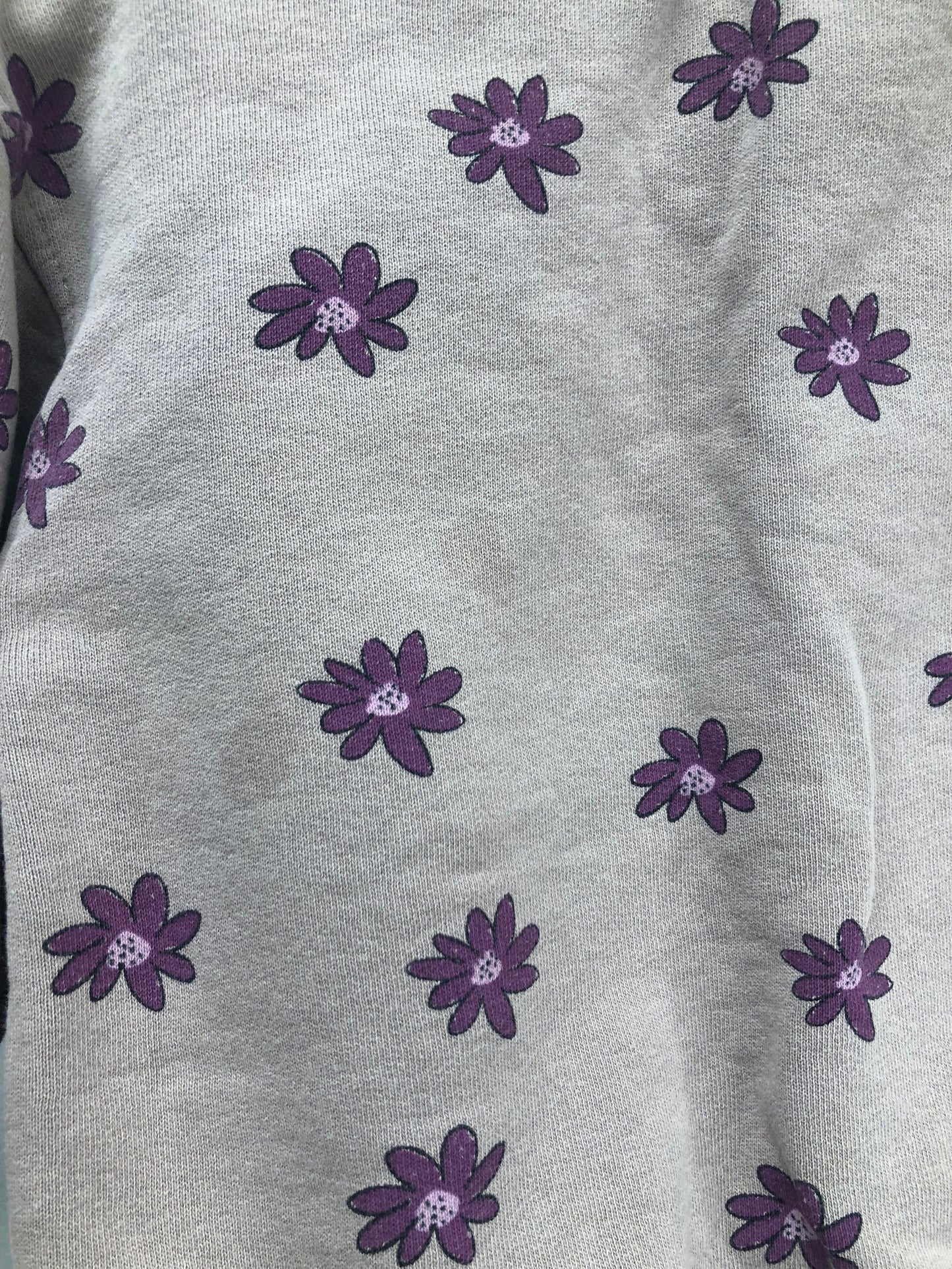18-24m Zara purple floral Sweatshirt