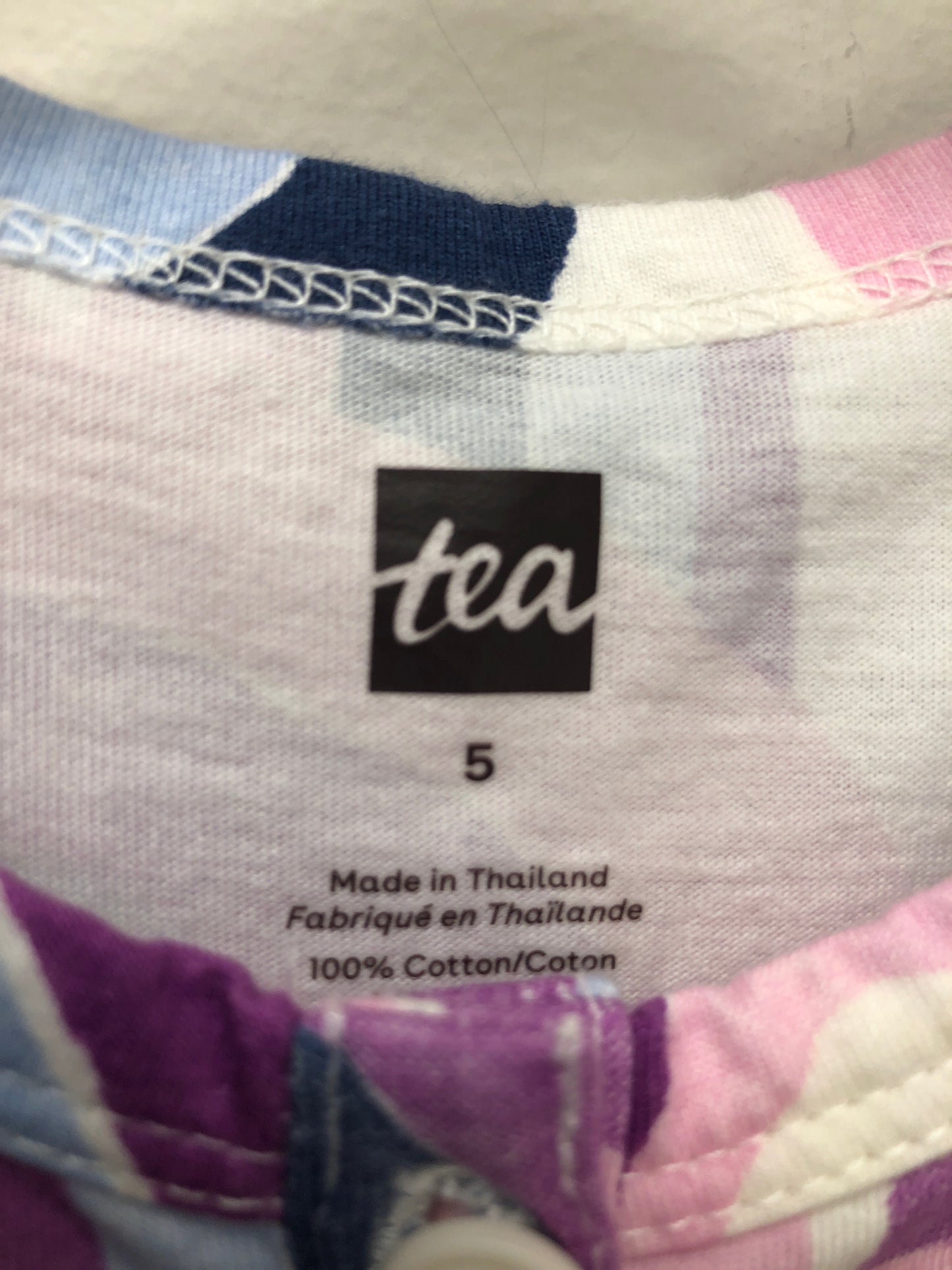 5 tea Multi-Color rainbow Dress