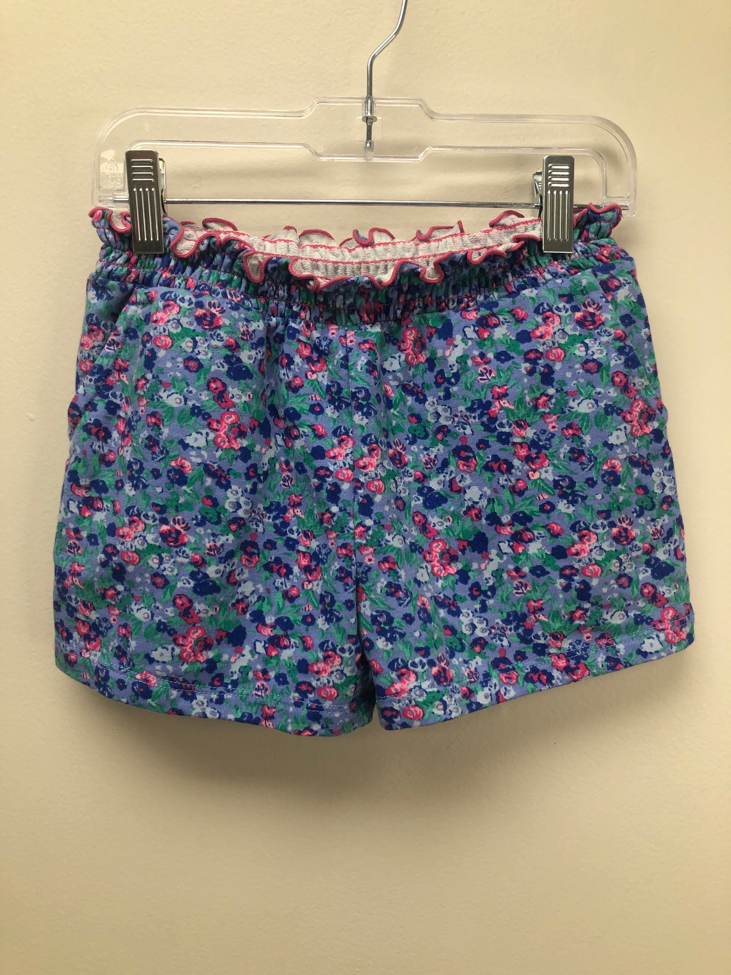 4-5 Crewcuts blue floral Shorts