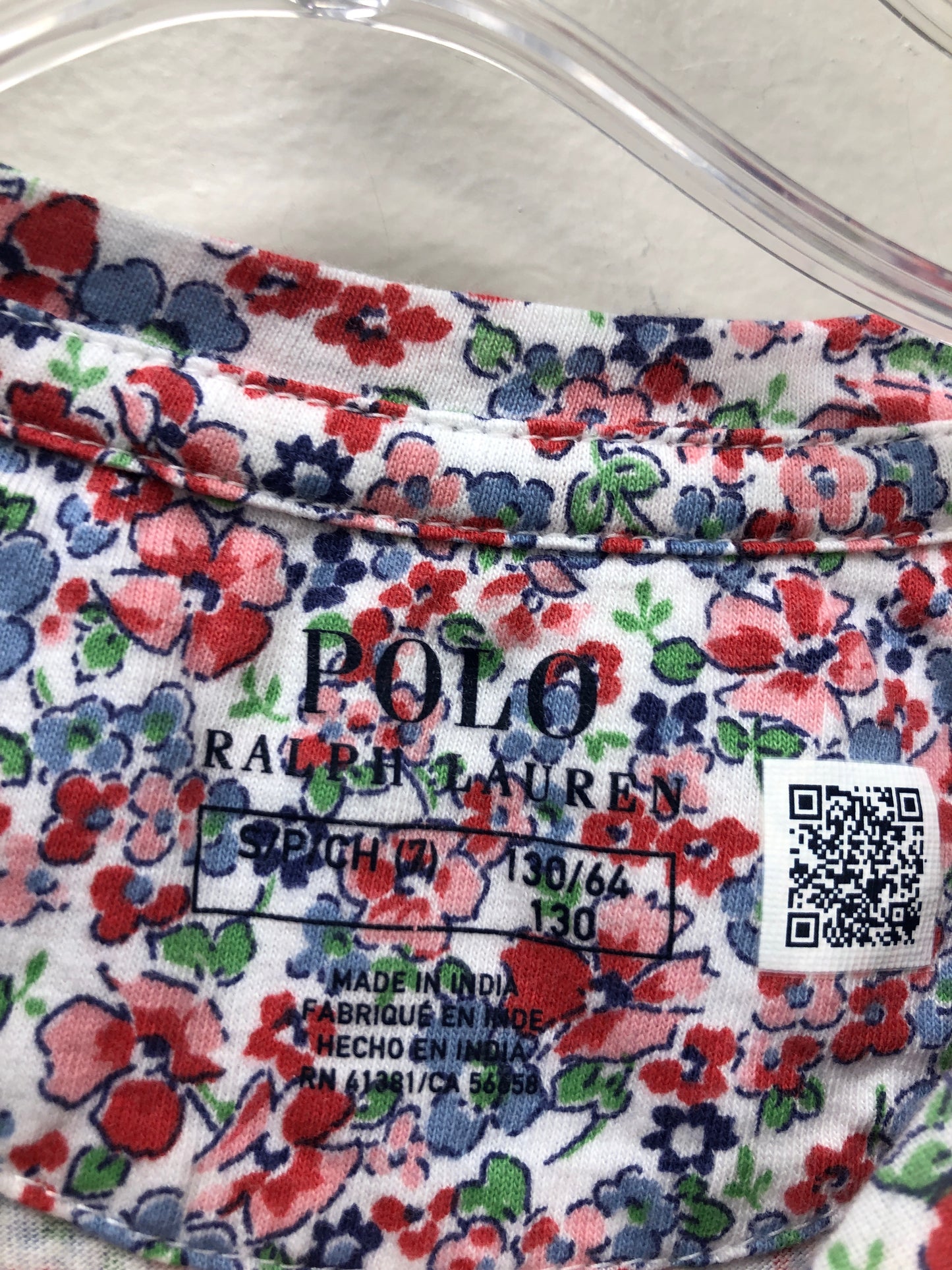 7 Polo Ralph Lauren white floral Shirt