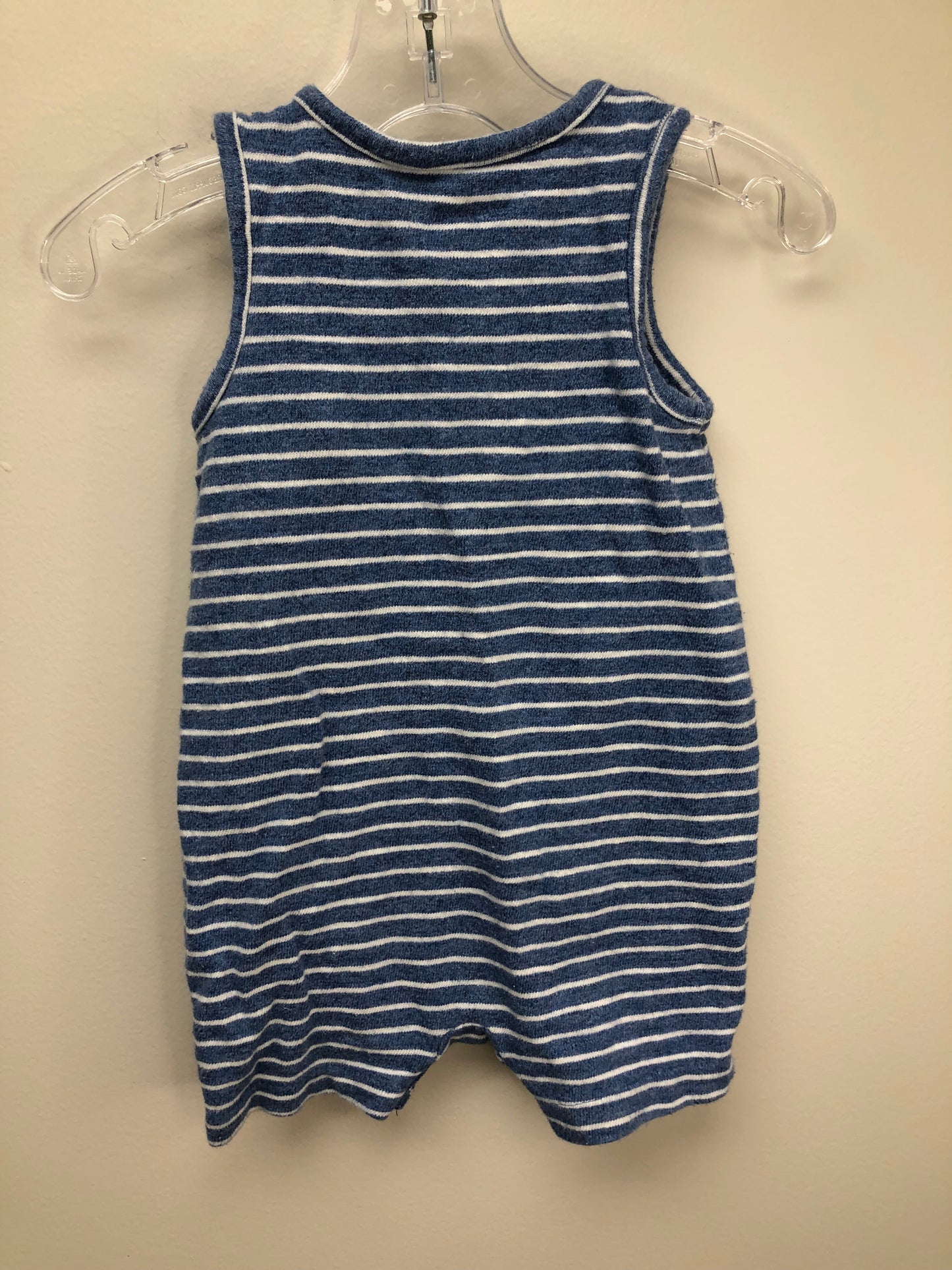 3-6M GAP blue stripe 1 PC Ensemble