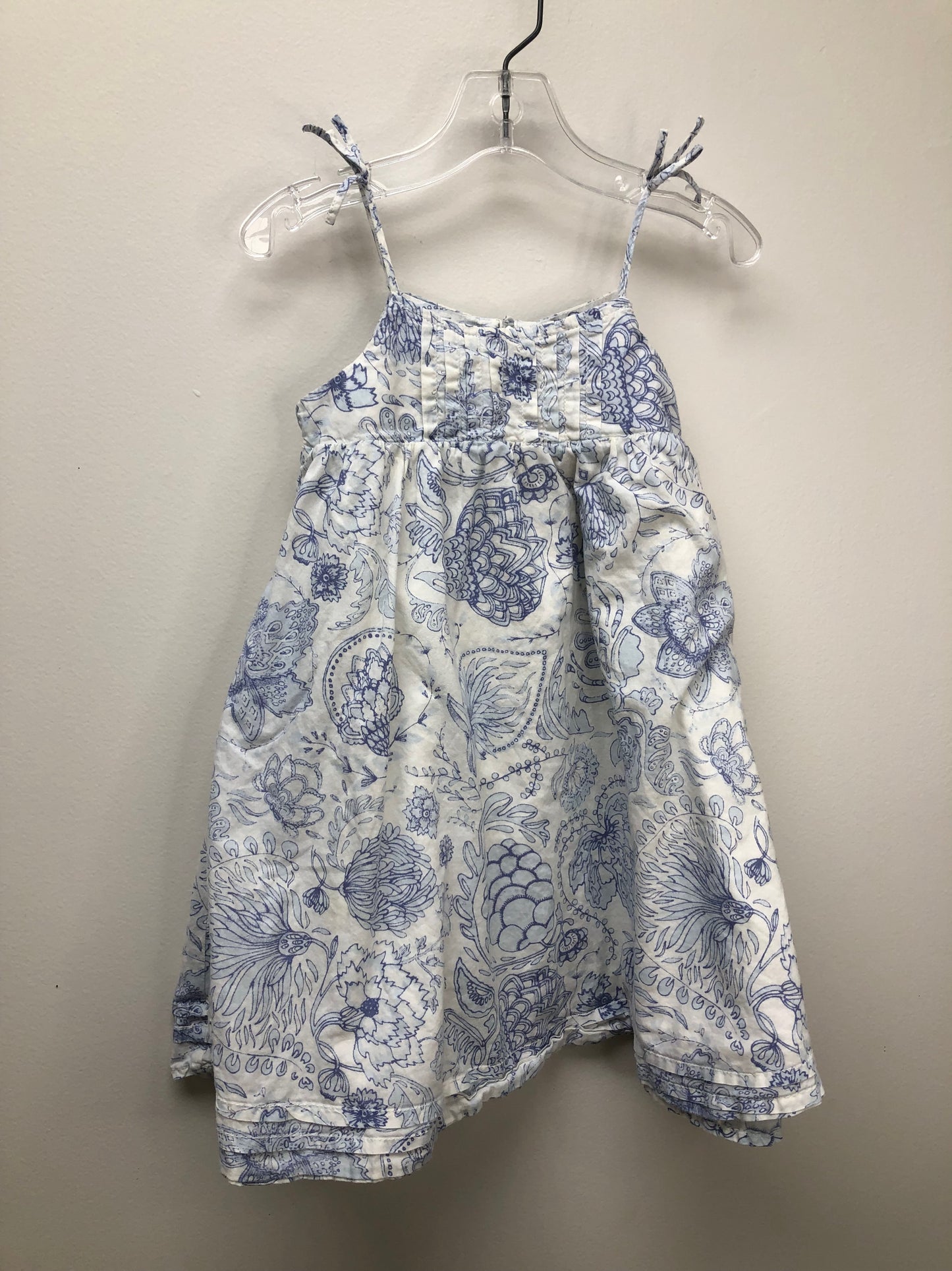 3T GAP blue floral Dress