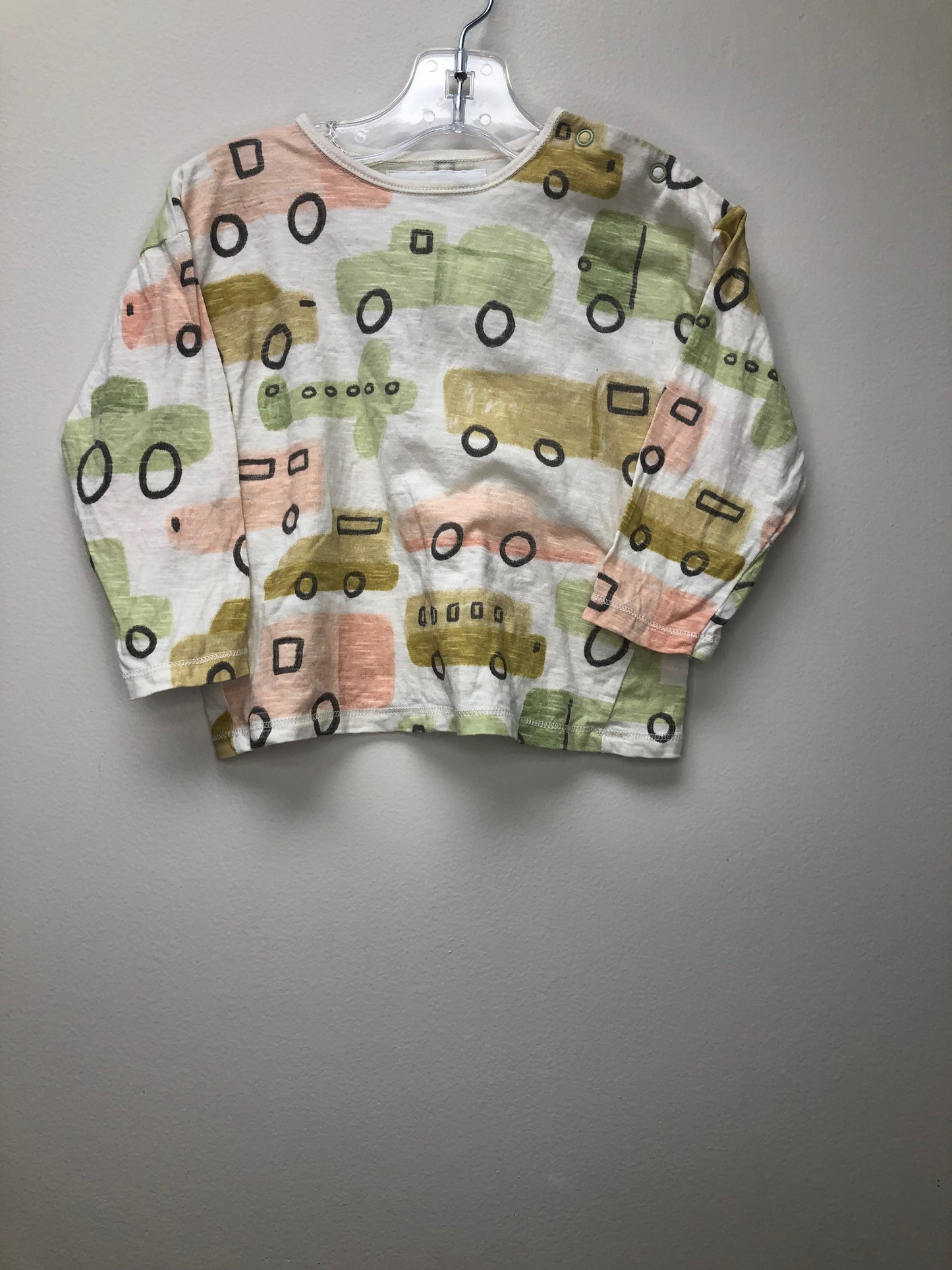12-18m Zara green cars Shirt
