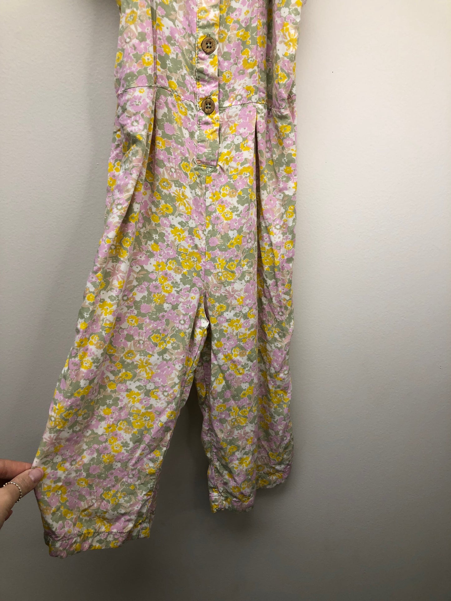 4T Carter's Multi-Color floral Jumpsuit