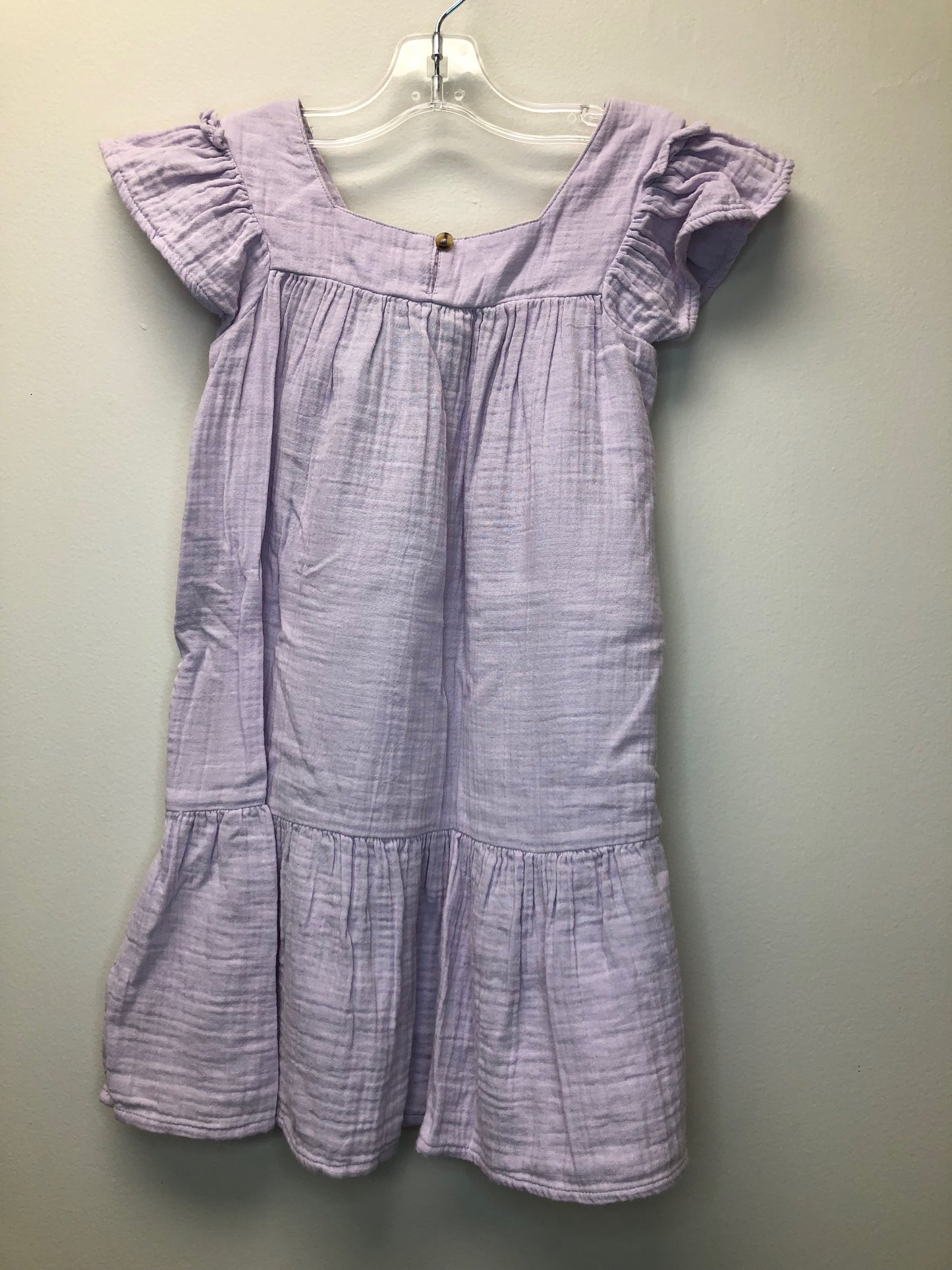 5T Cat & Jack purple muslin Dress