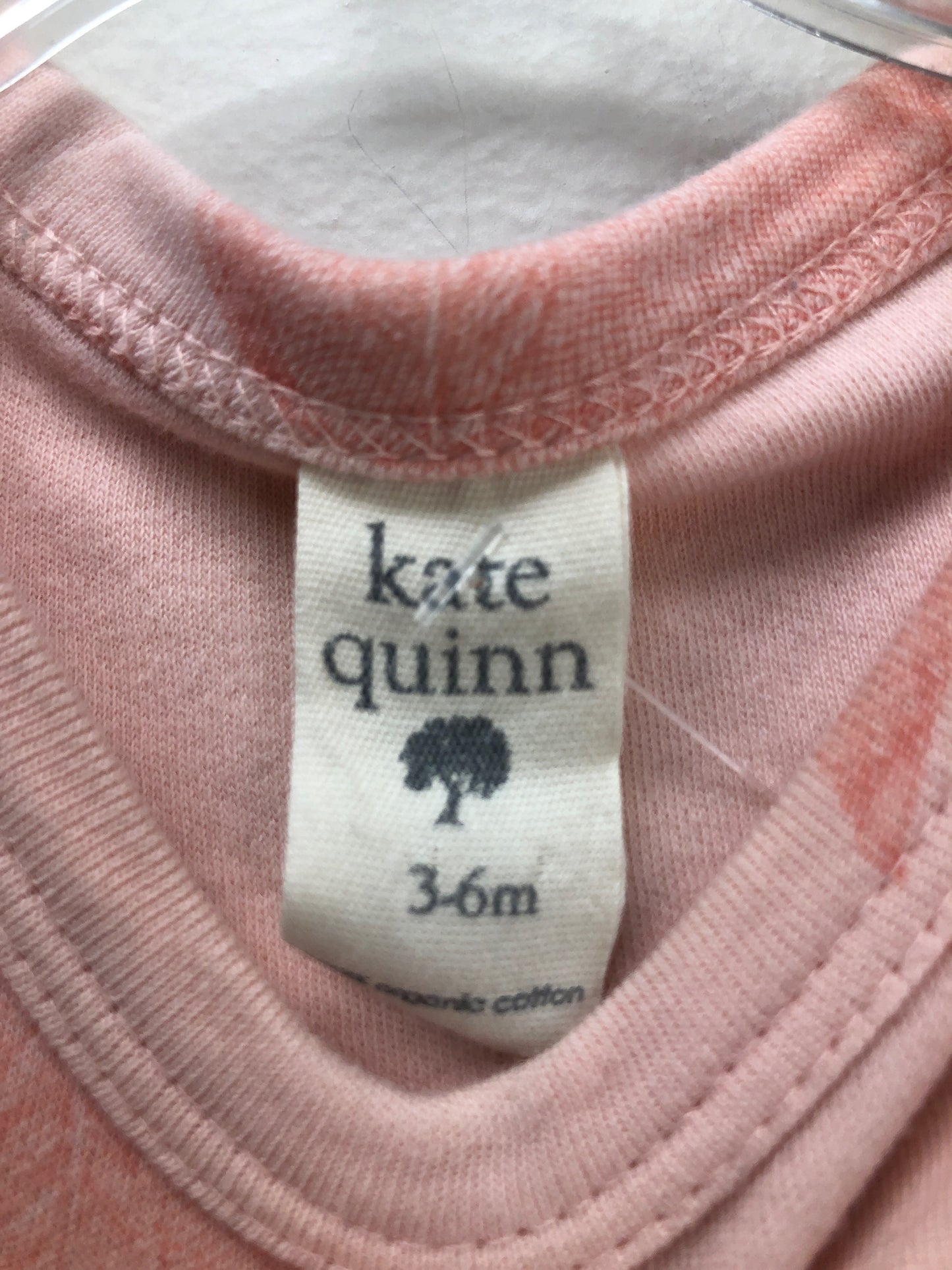 Kate Quinn Child Size newborn pink apples 1 PC Ensemble