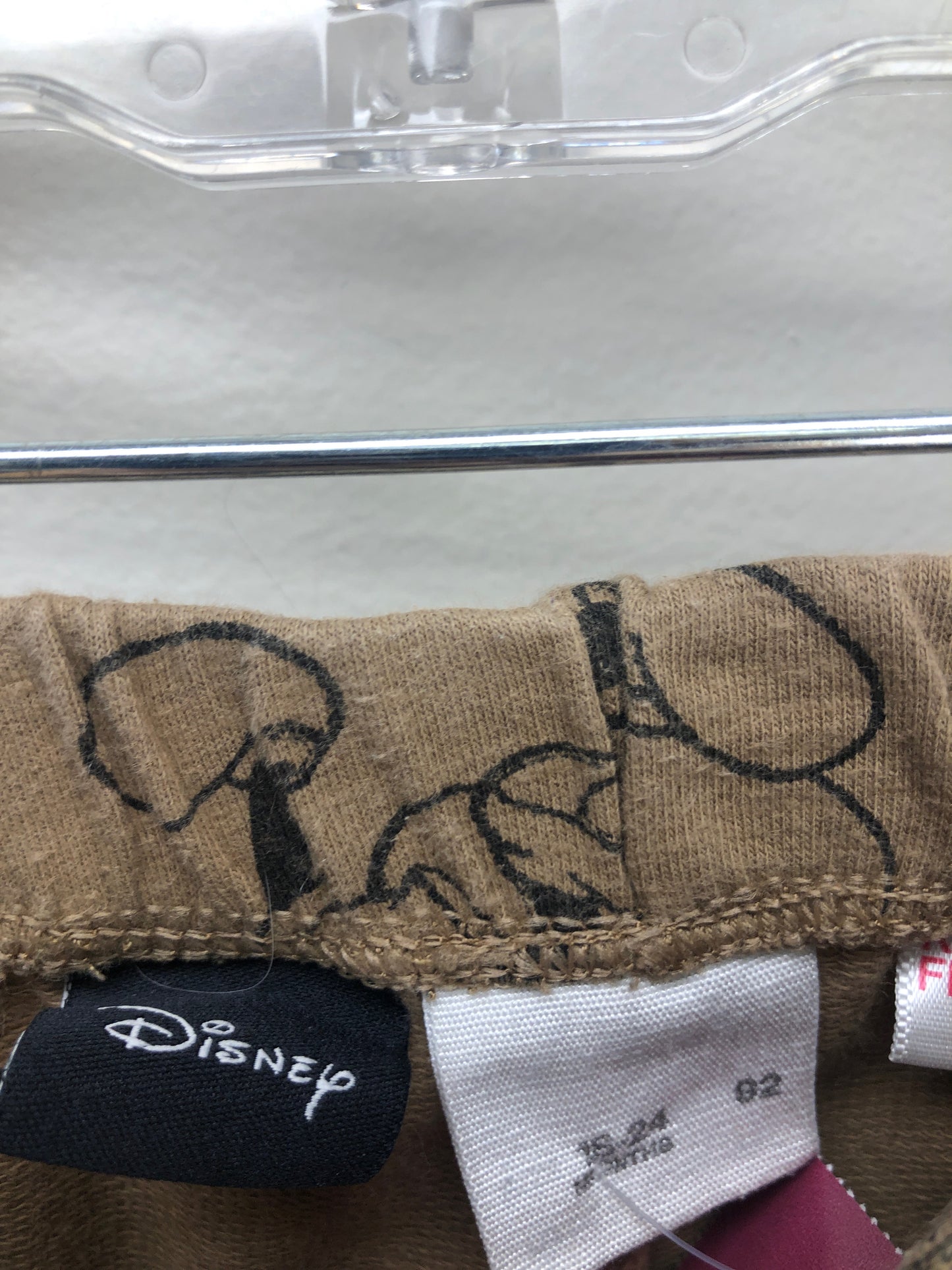 18-24m Zara brown Mickey Mouse Pants