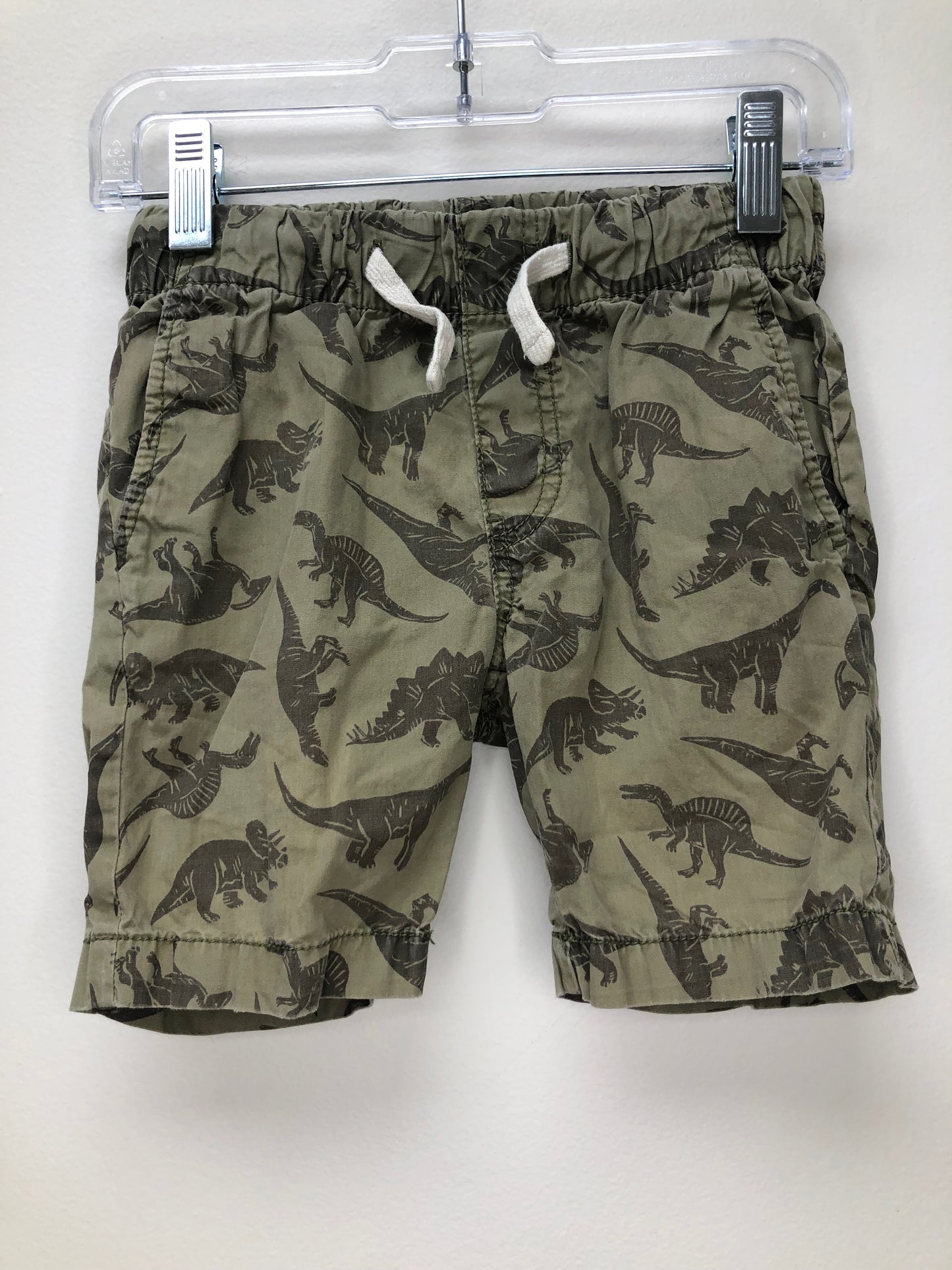 2T H & M green dinosaur Shorts