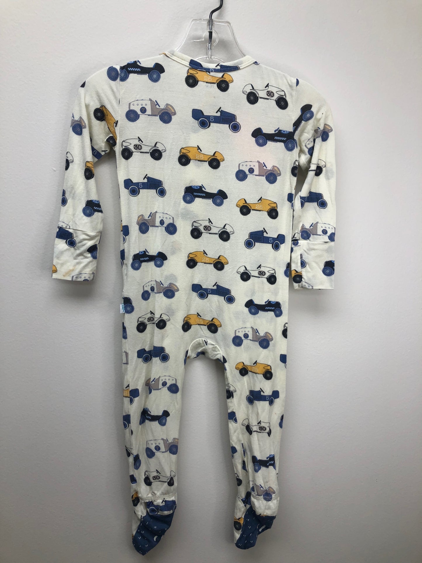 6-9m Posh Peanut cream cars Sleeper