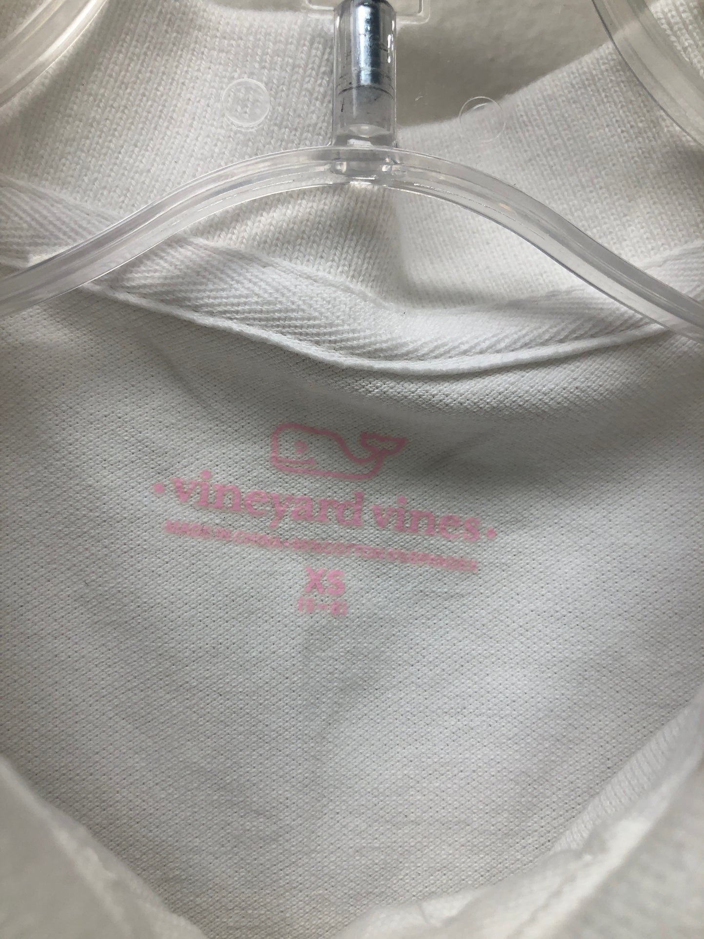 5 Vineyard Vines white polo Shirt
