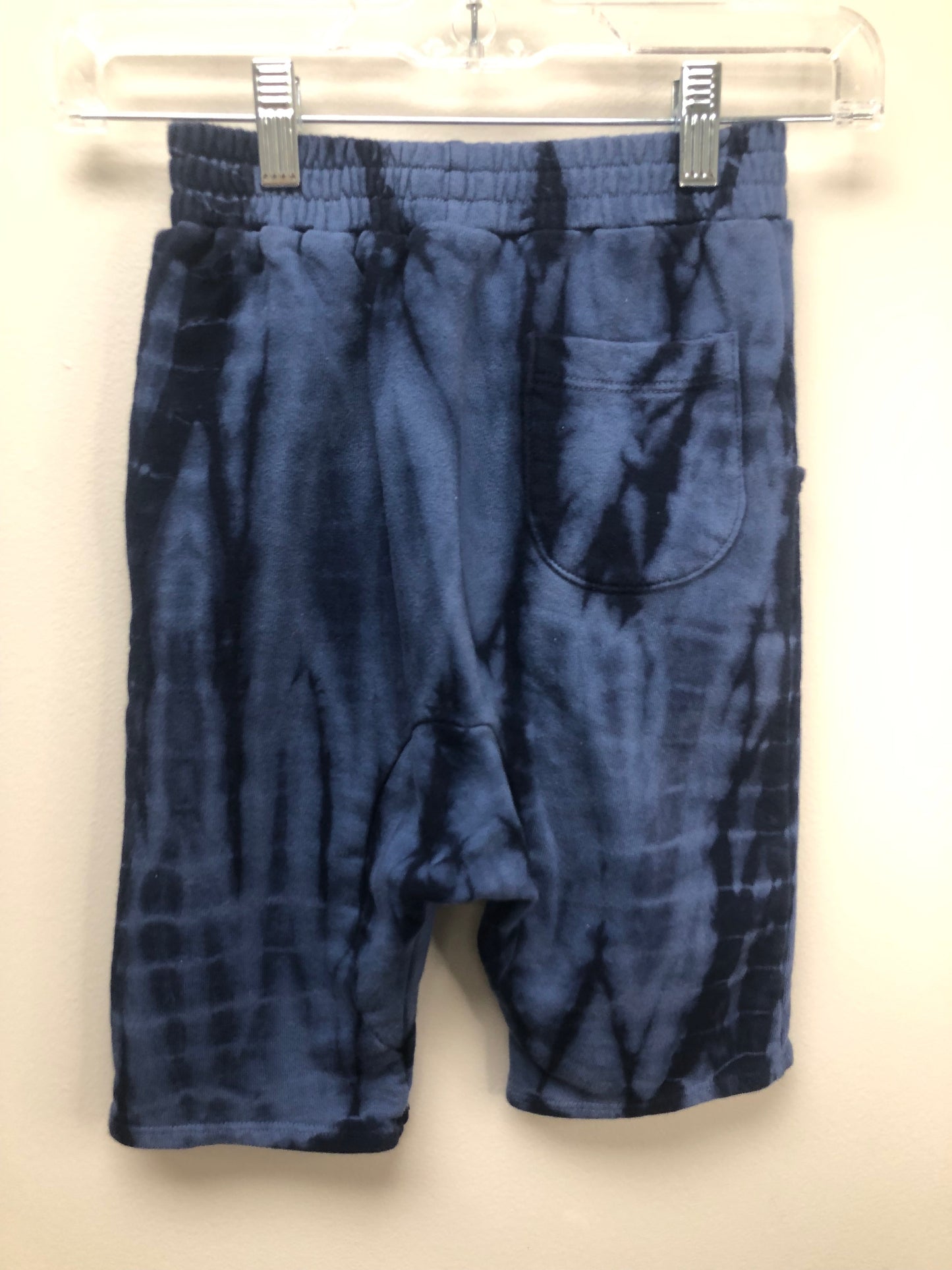 10 Tiny Whales blue tie dye Shorts