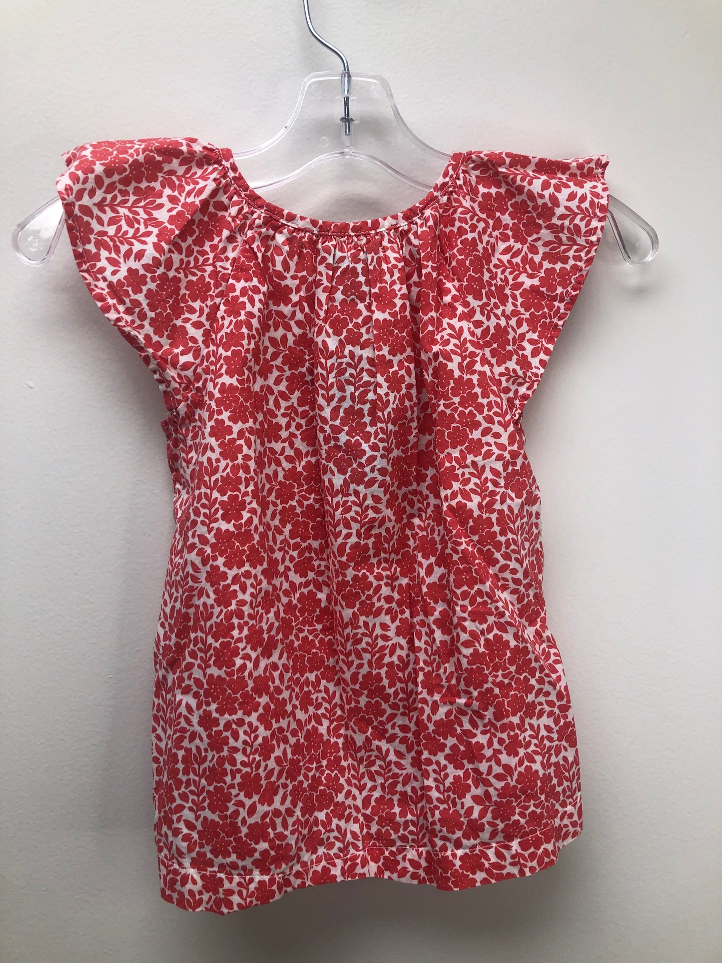 5 GAP orange floral Shirt