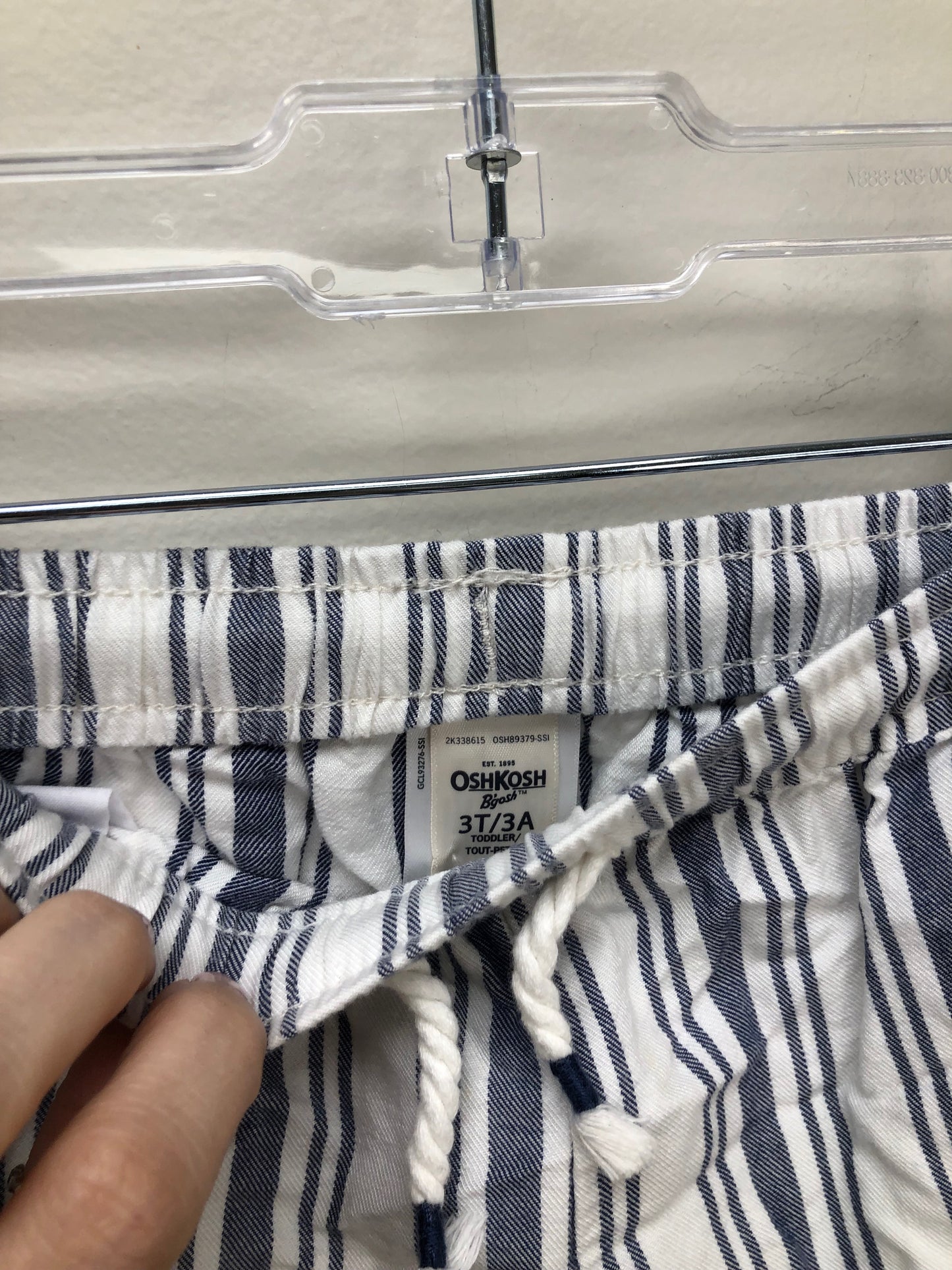 3T Osh Kosh B'Gosh blue stripe Shorts