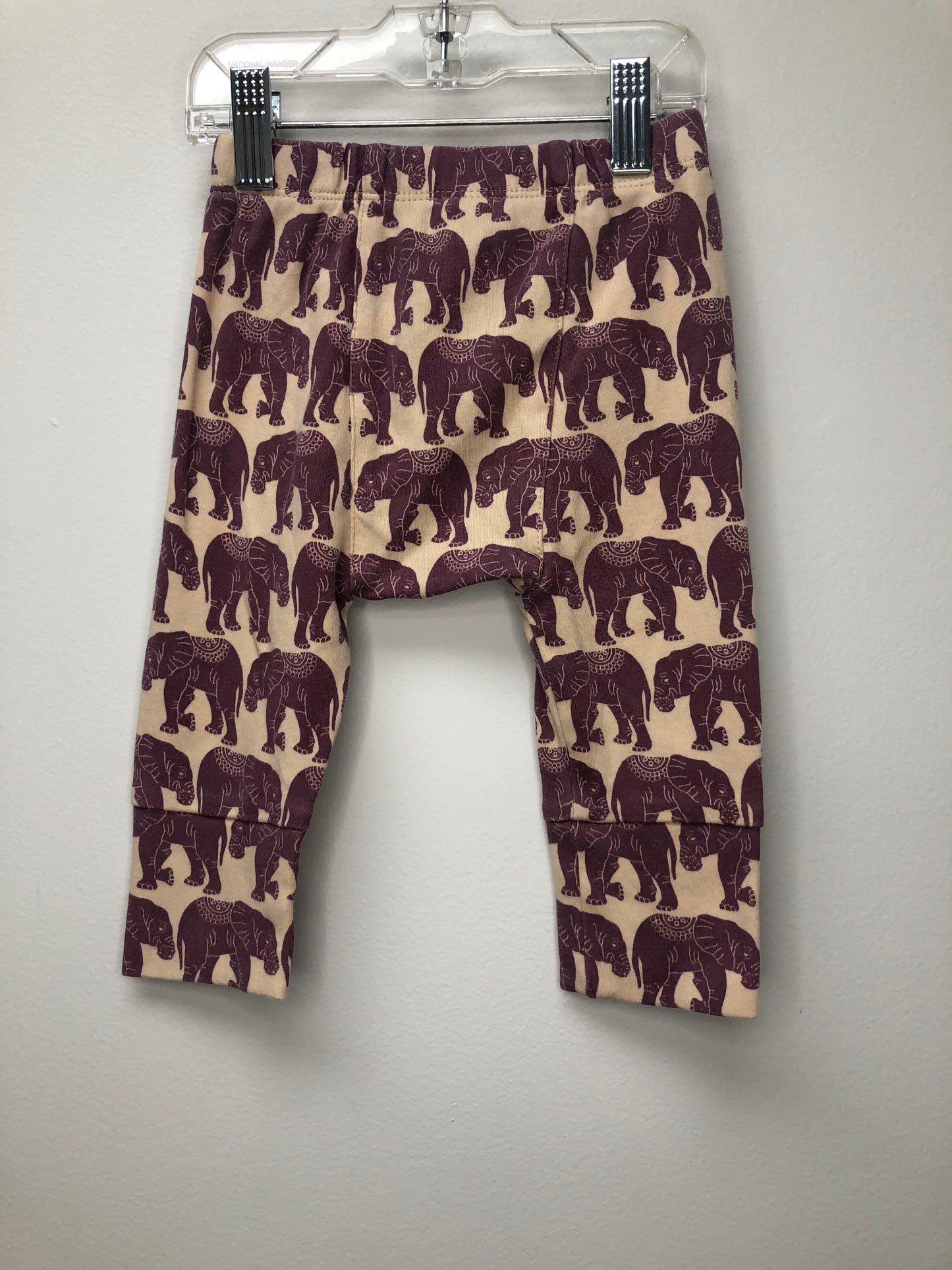 12-18m Kate Quinn purple elephant Pants