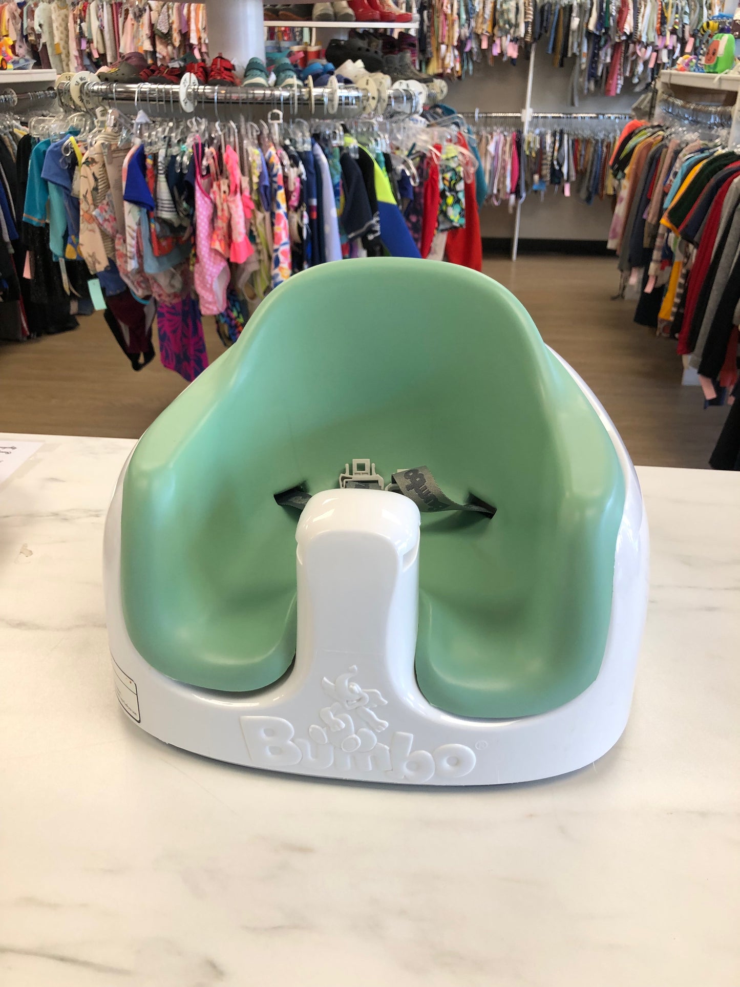 Bumbo seat with tray