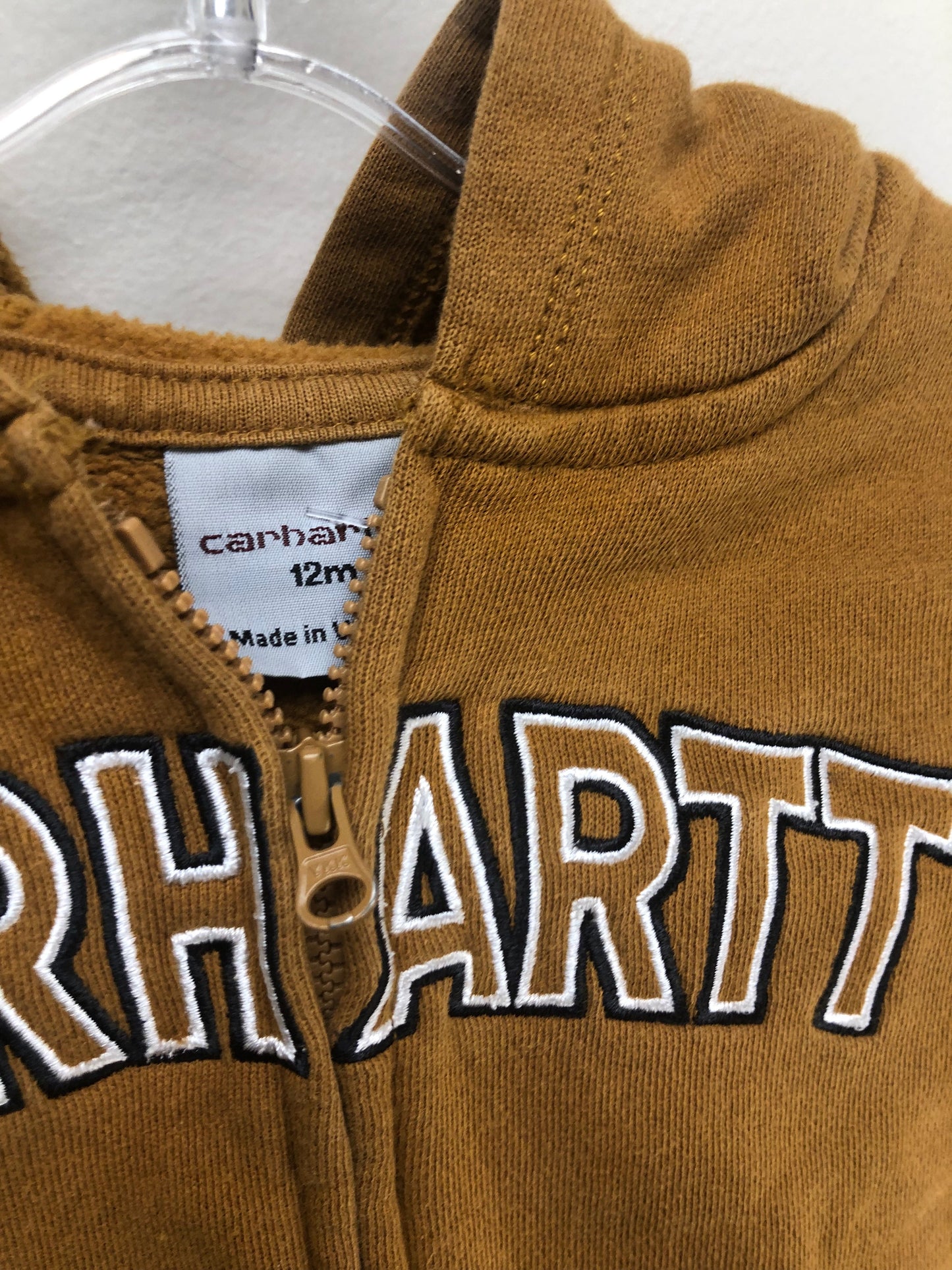 12m Carhartt brown Sweatshirt