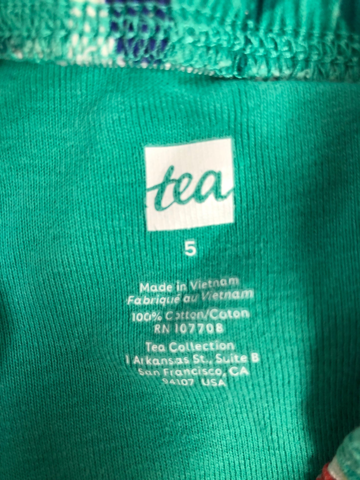 5 tea green parrot Skirt