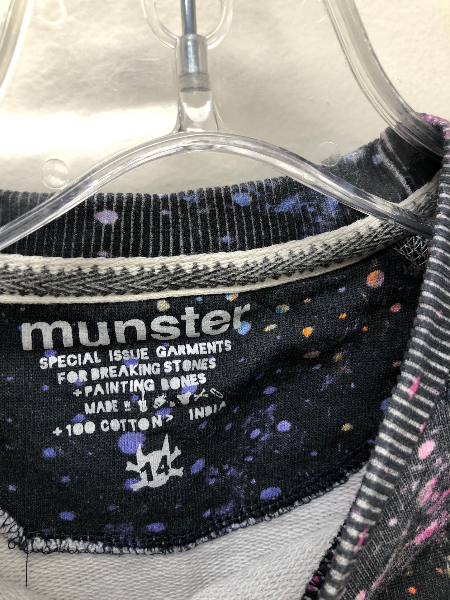 14 Munster Multi-Color print Sweatshirt