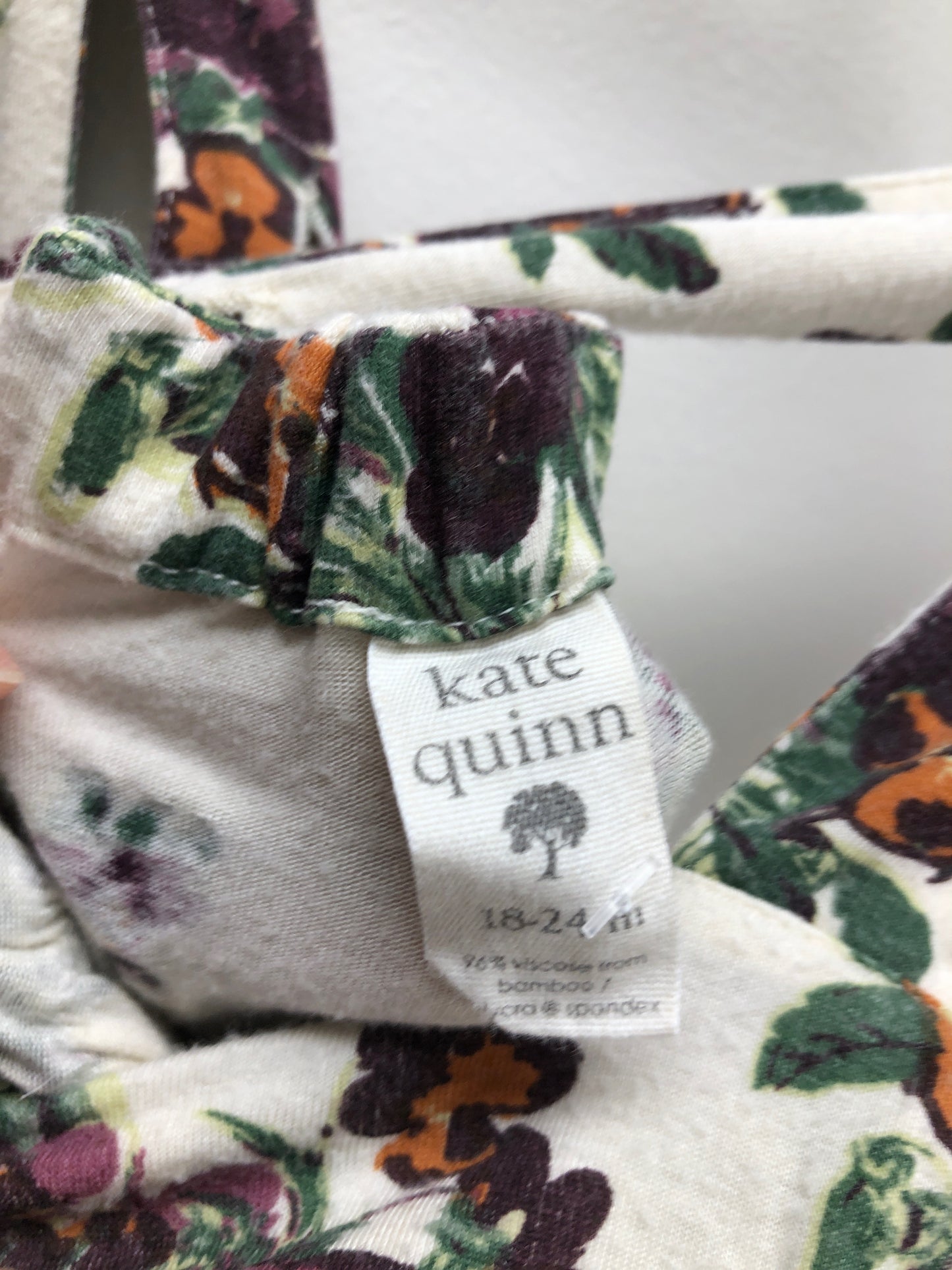 18-24m Kate Quinn Multi-Color floral Romper