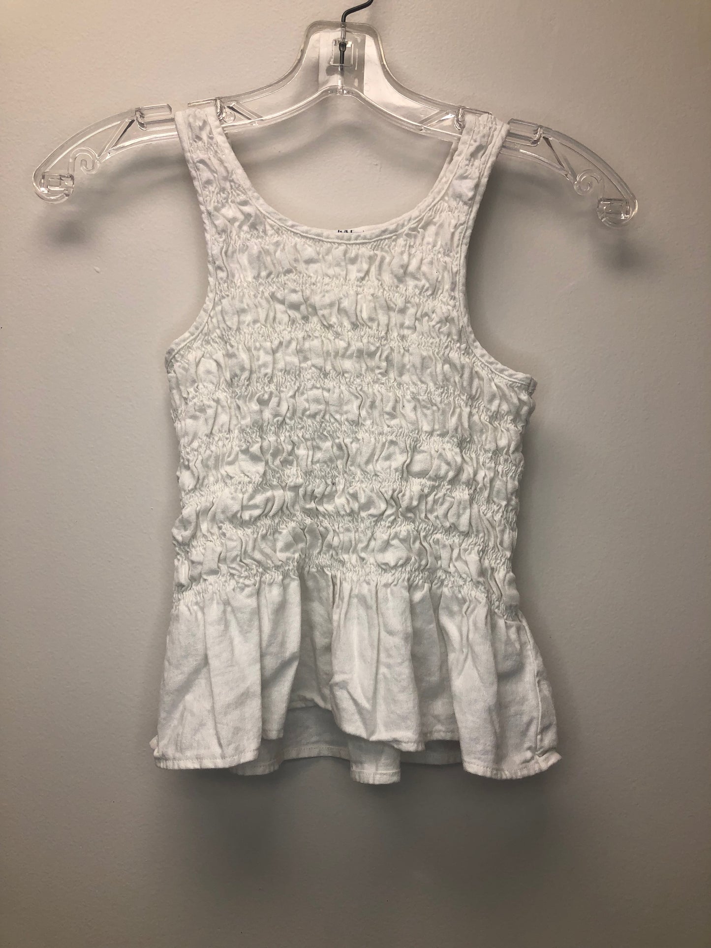 14 GAP white smocked Shirt