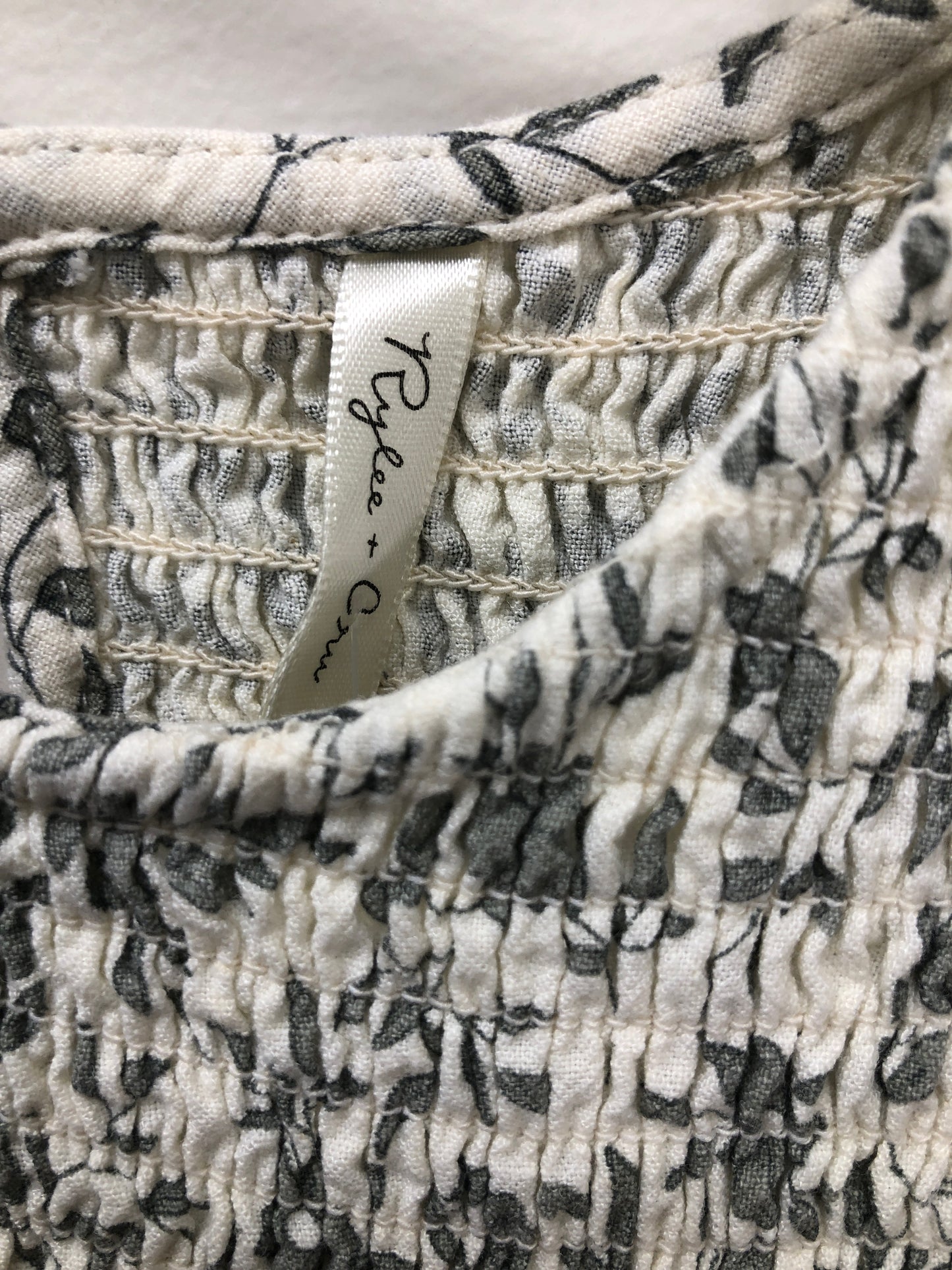 2 Rylee & Cru white floral Dress