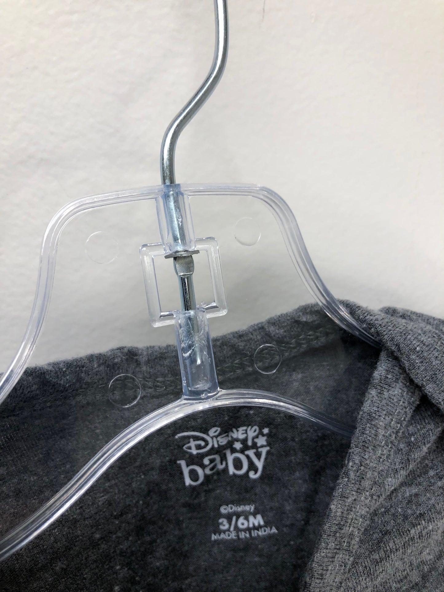 3m Disney gray Mickey Mouse Romper