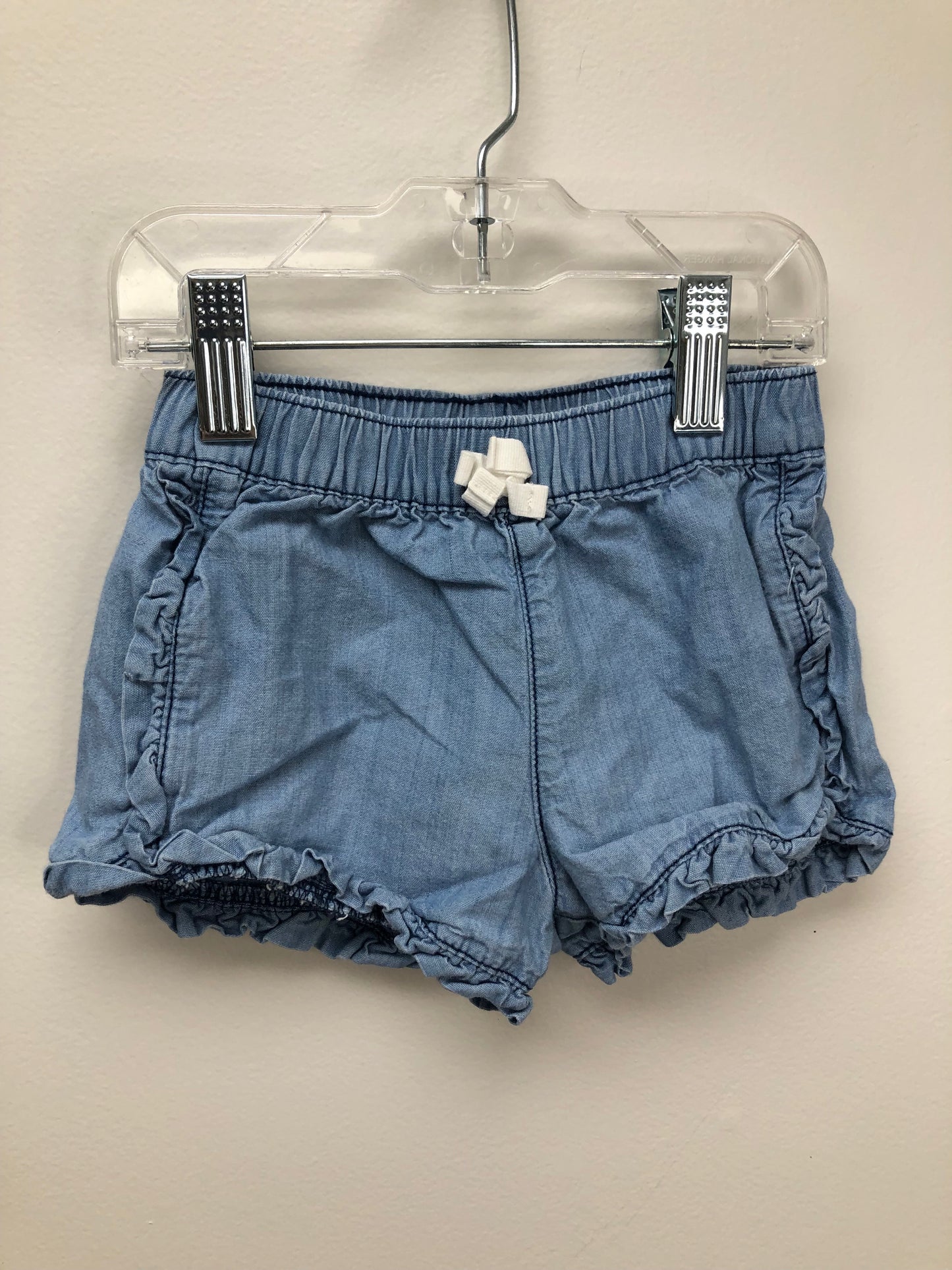 18m Carter's denim ruffle Shorts