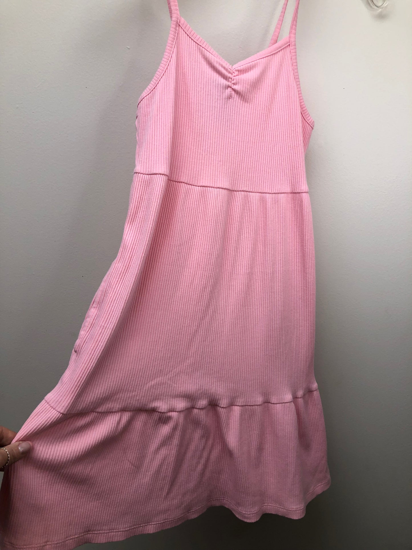 8 Old Navy pink ribbed Dress