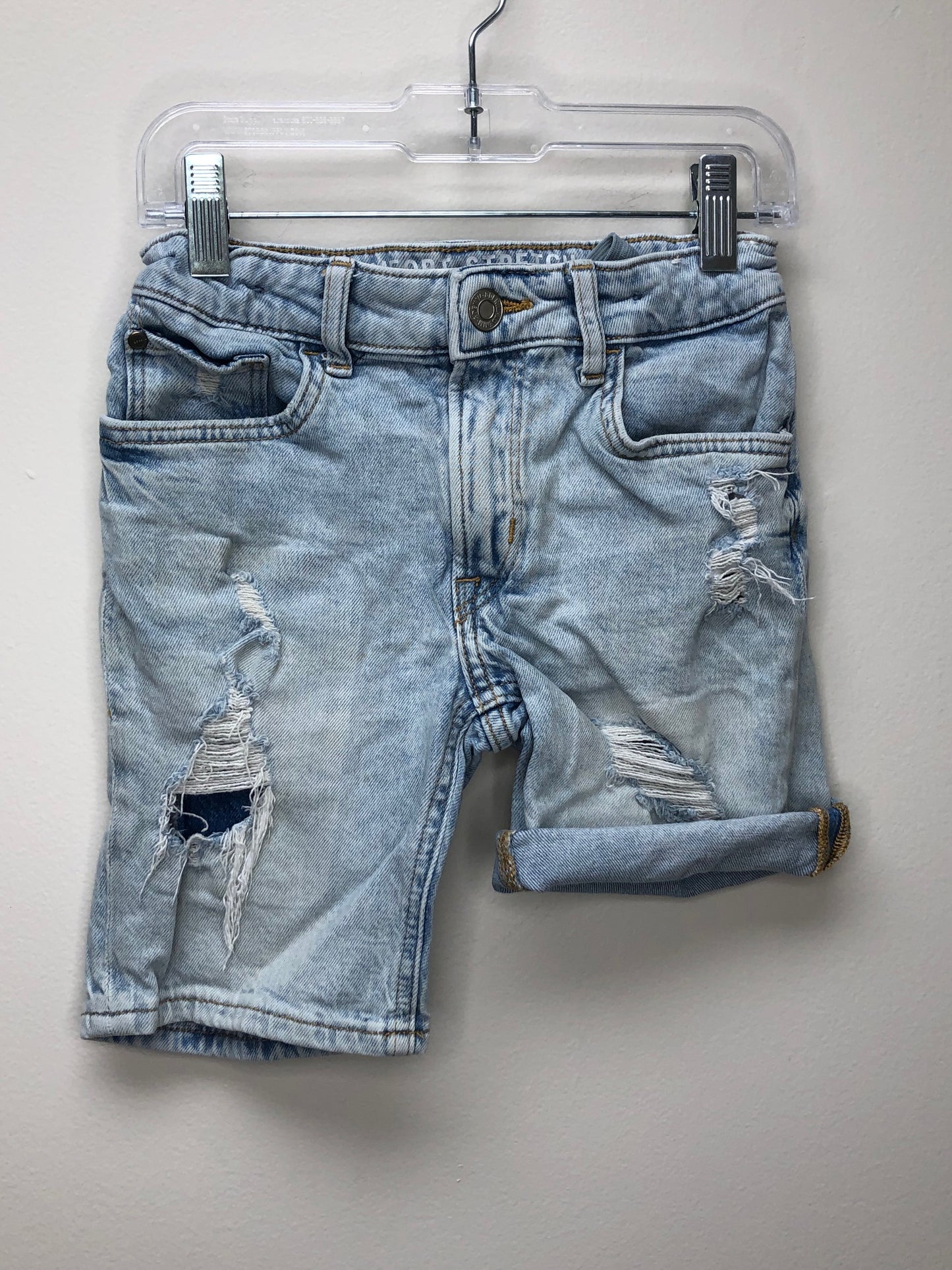 6 H & M denim distressed Shorts