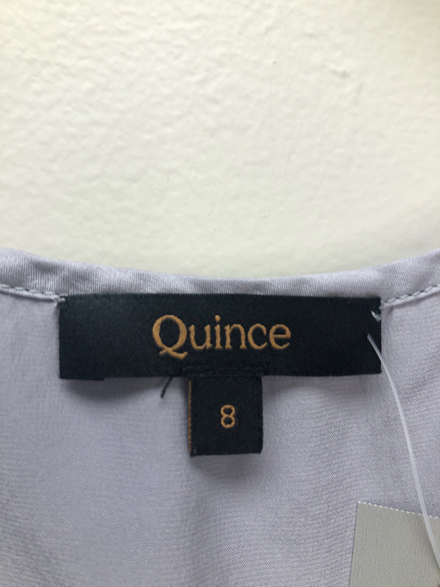 8 Quince light purple Satin Dress