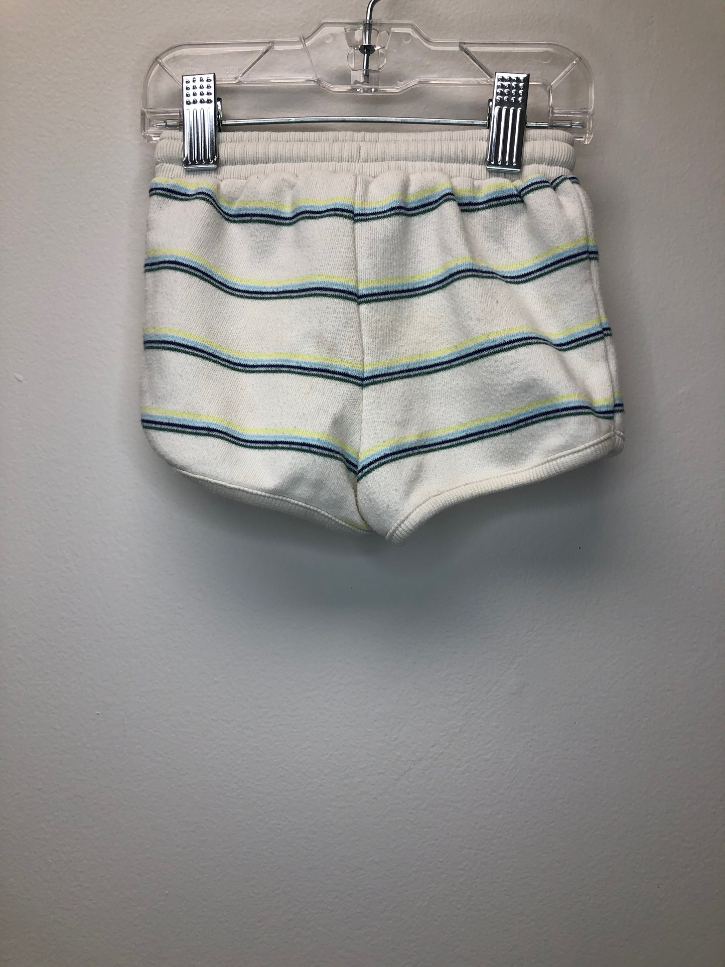 6-12m Old Navy cream stripe Shorts