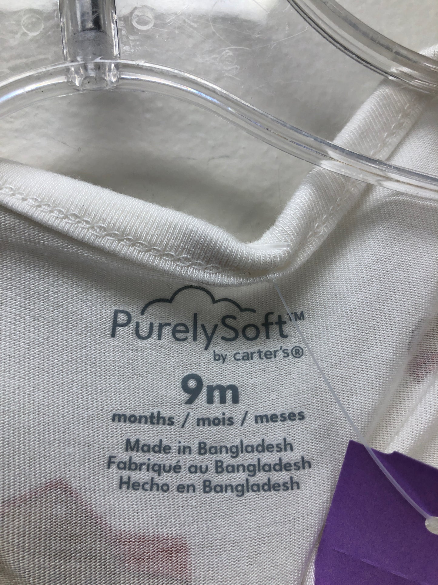 9m Purely Little white fall theme Onesie