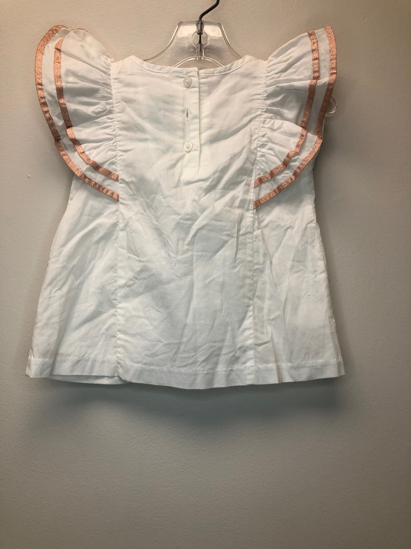2T Janie and Jack white Shirt