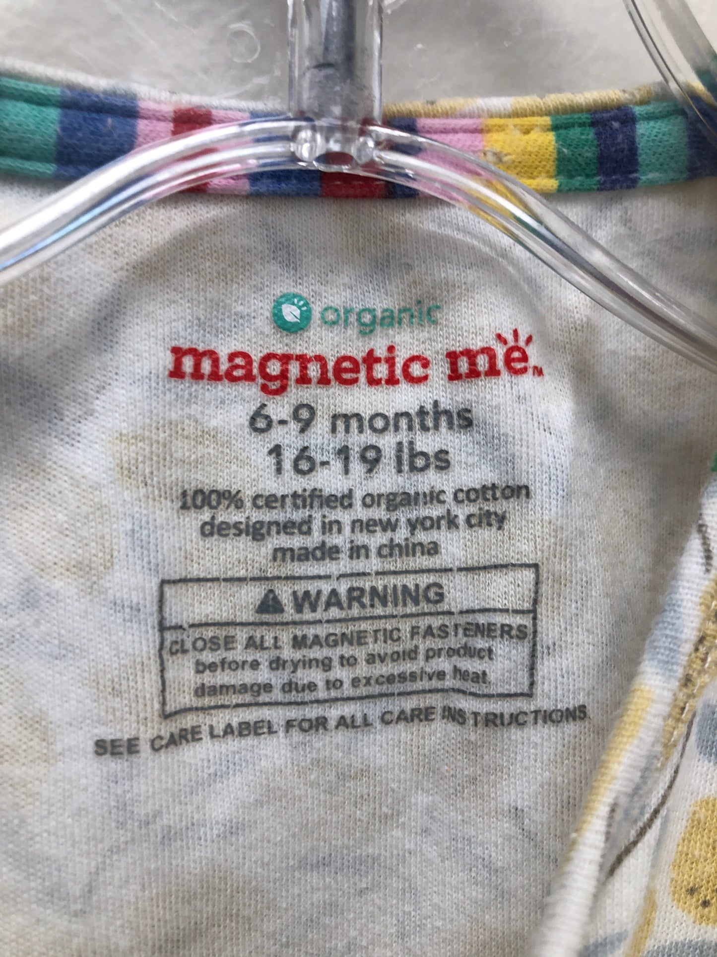6m Magnetic Me white lemons Sleeper