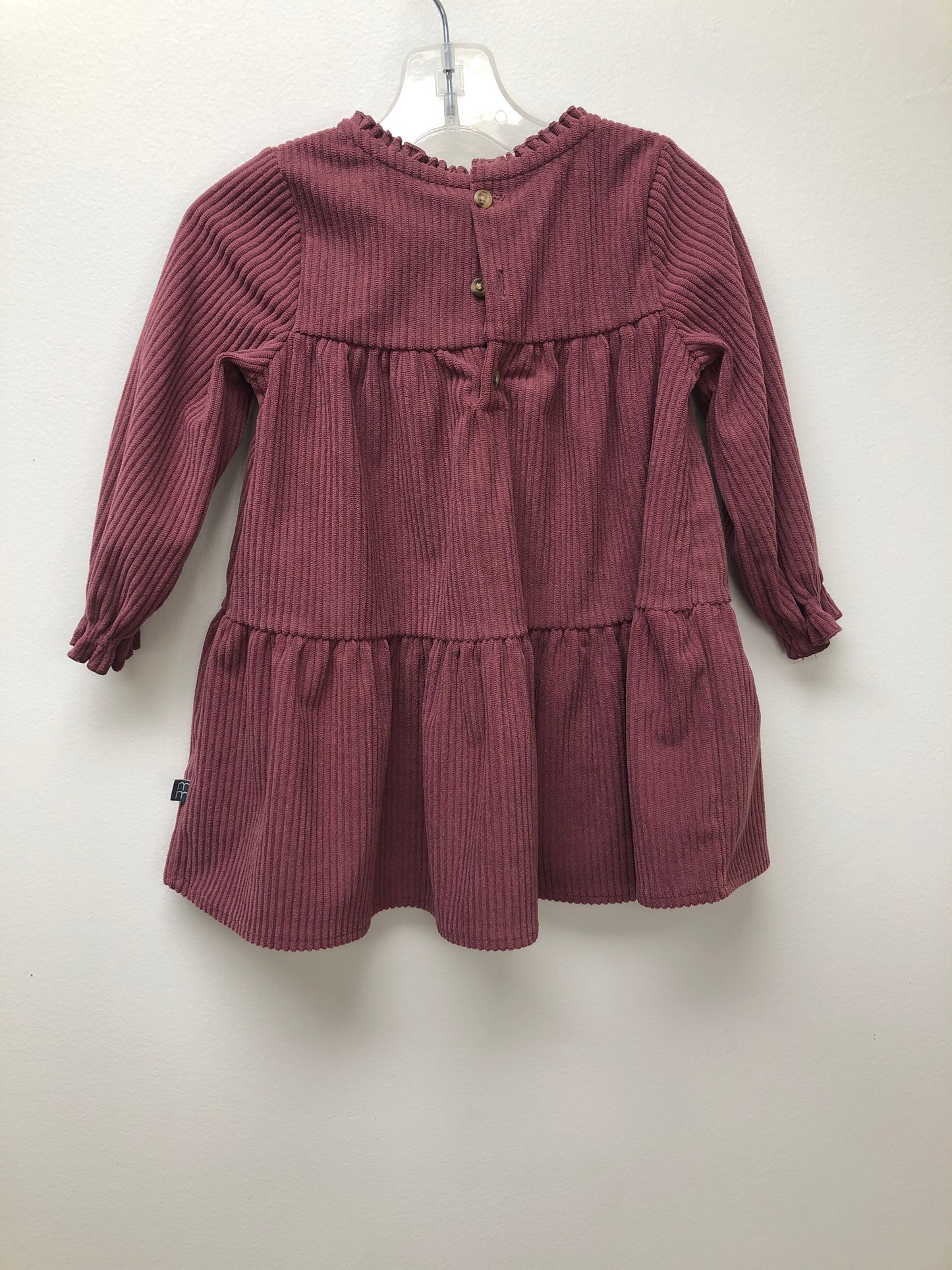 18 months Modern Moments purple ribbed Dress