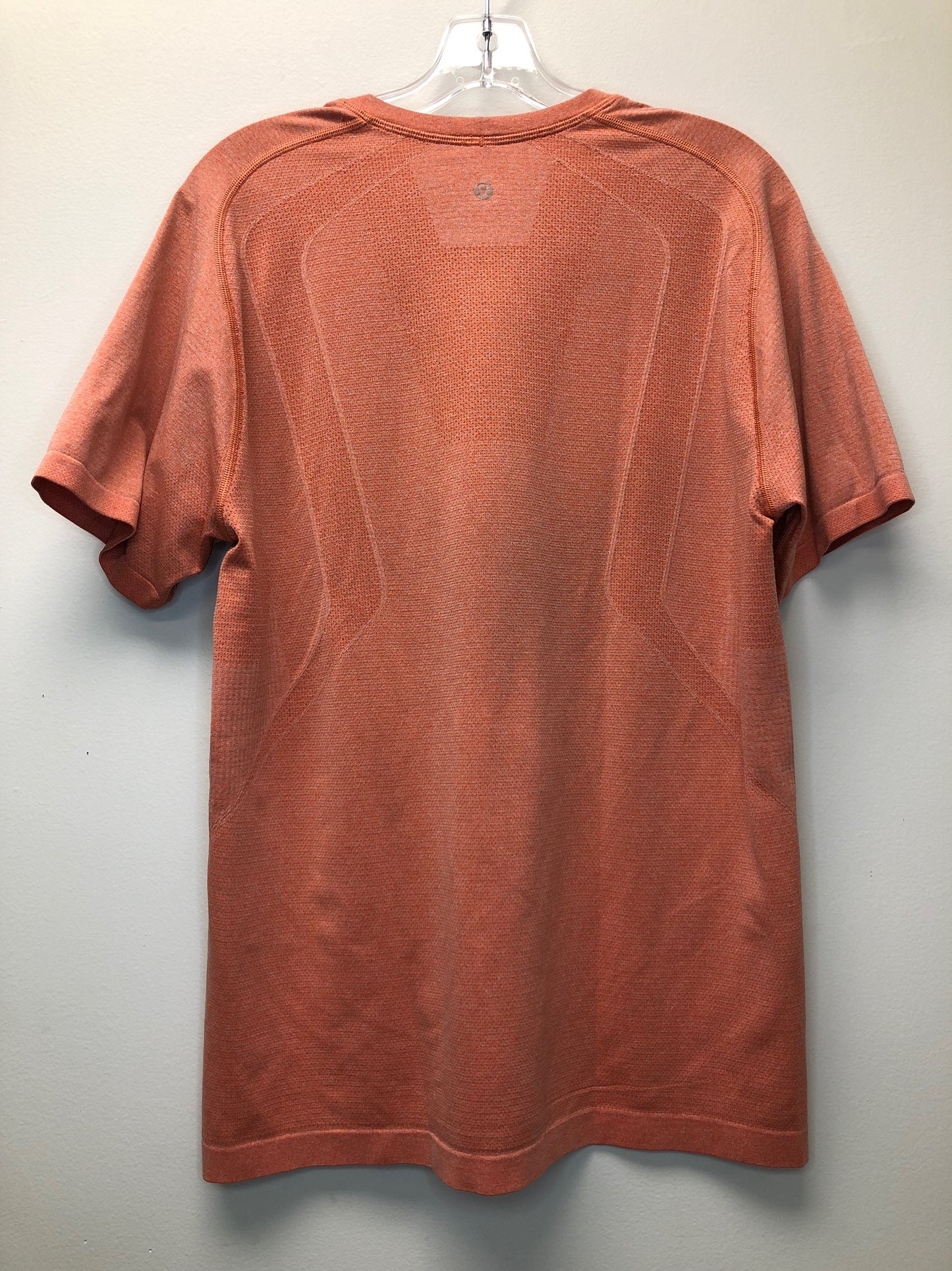 Large Lululemon orange stripe Shirt