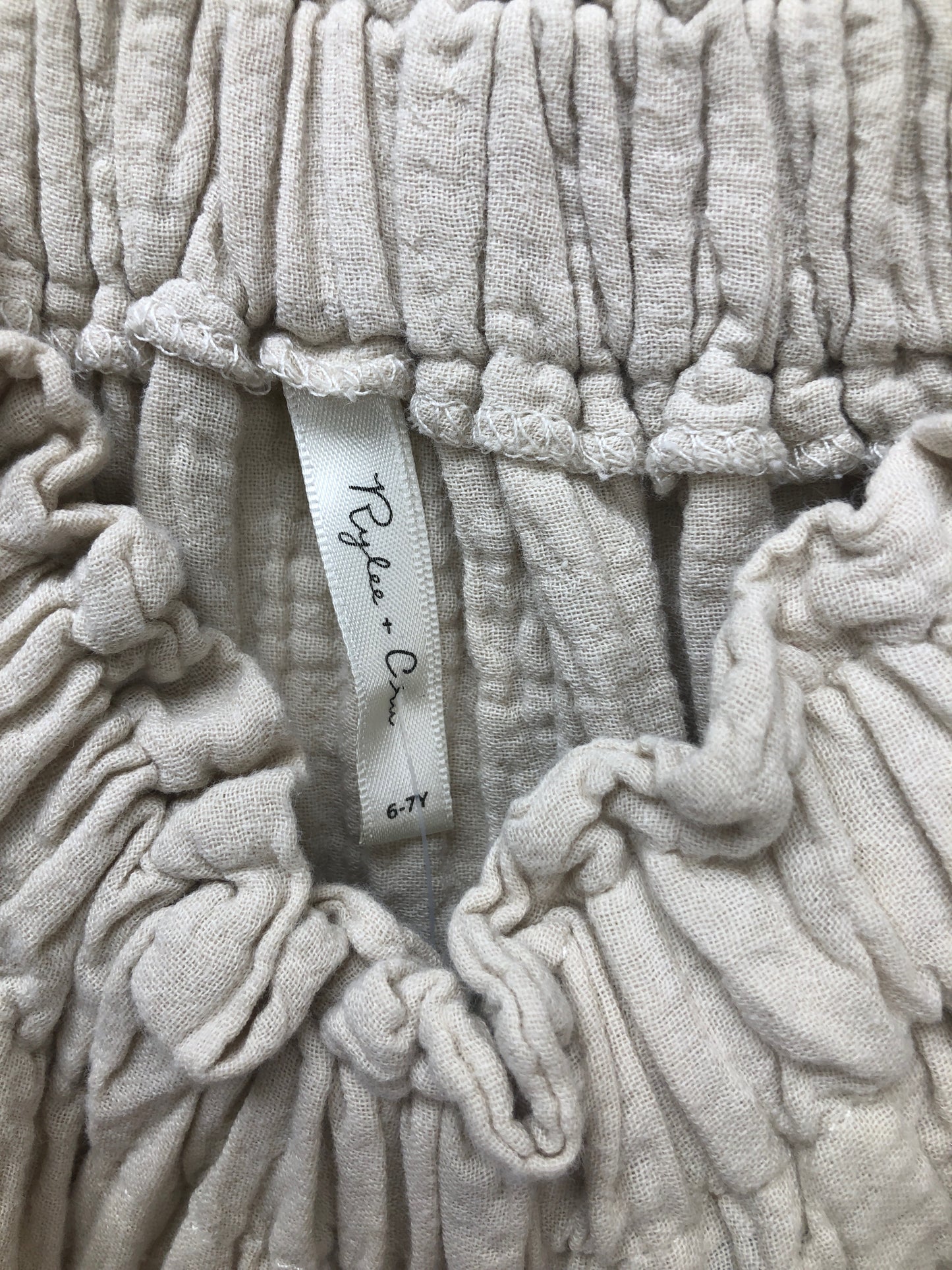 6 Rylee & Cru tan Shirt