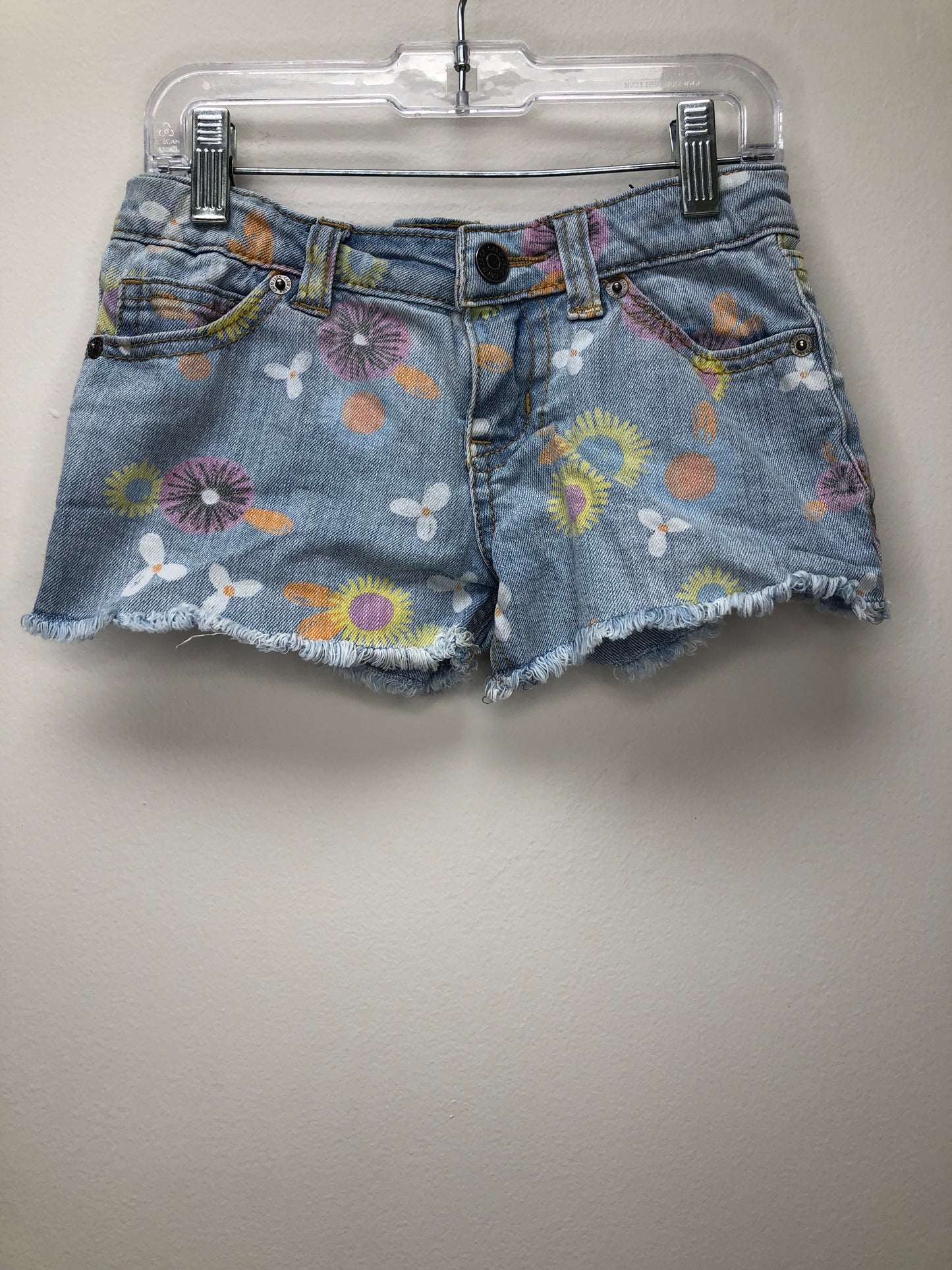 4 Cat & Jack denim flowers Shorts