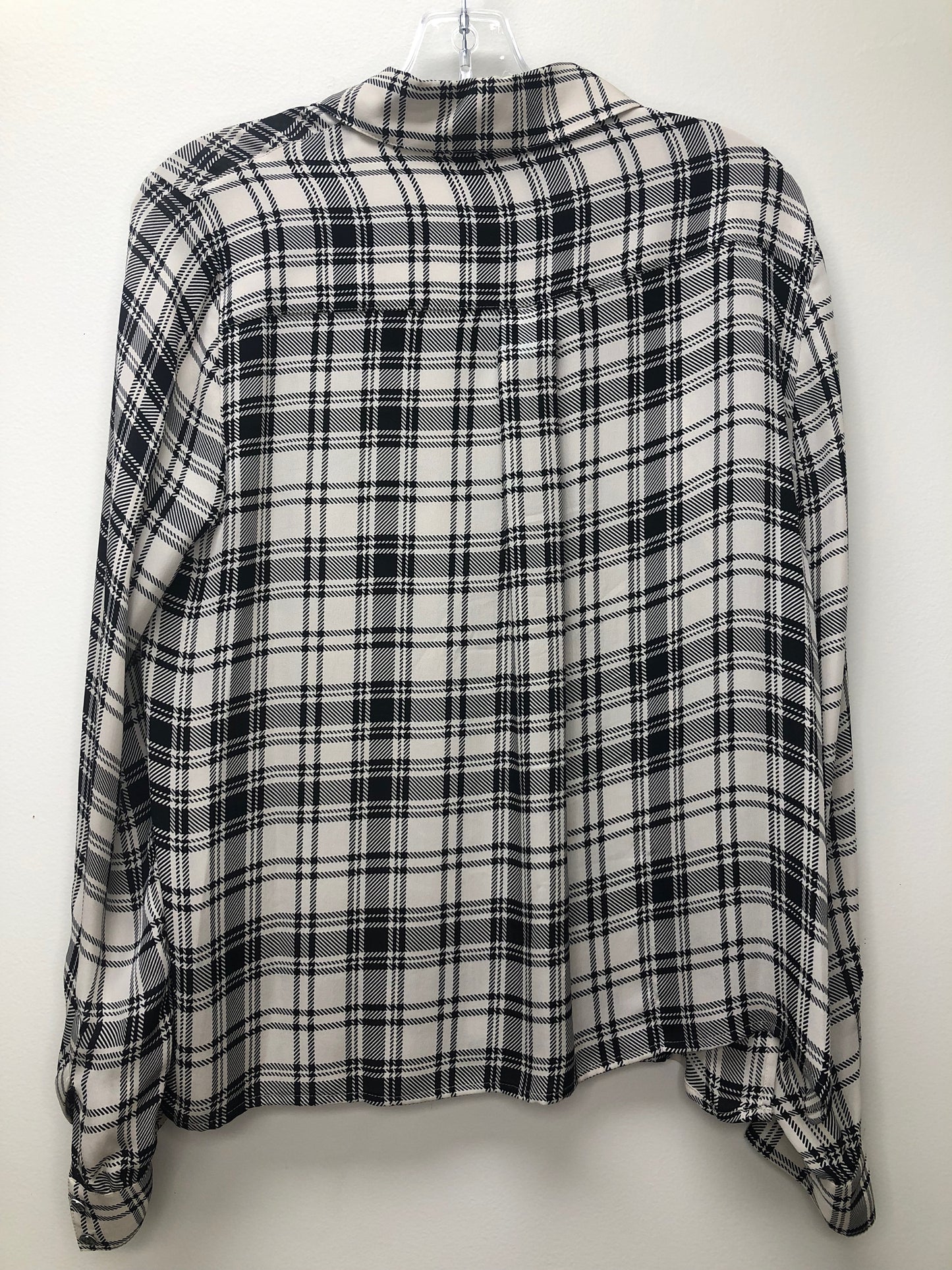 Medium Haute Hippie black plaid Shirt