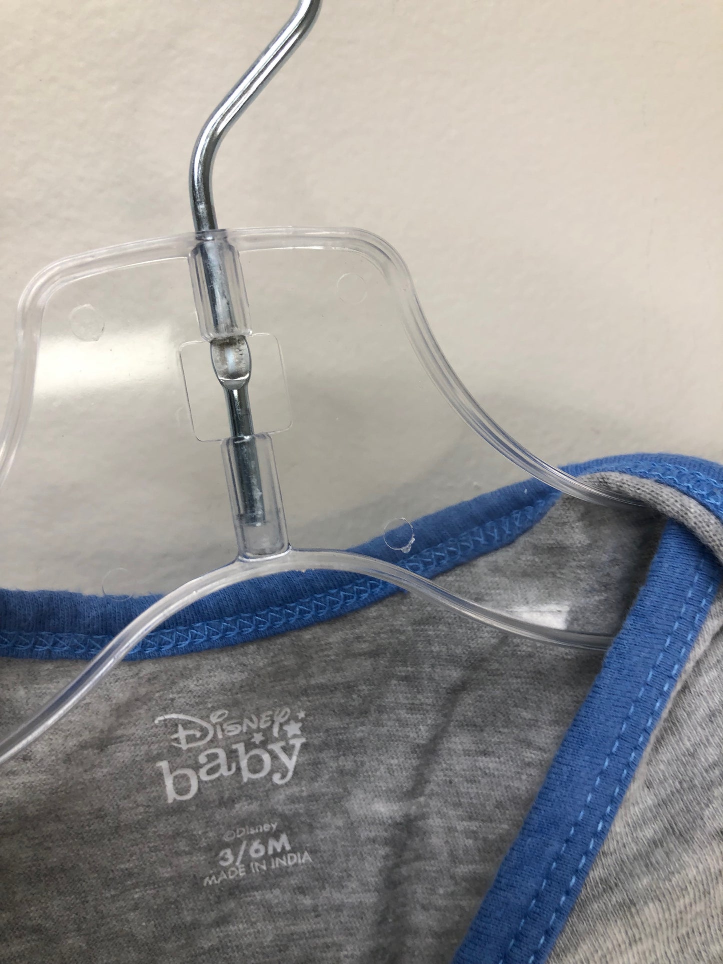 3m Disney gray Mickey Mouse Romper