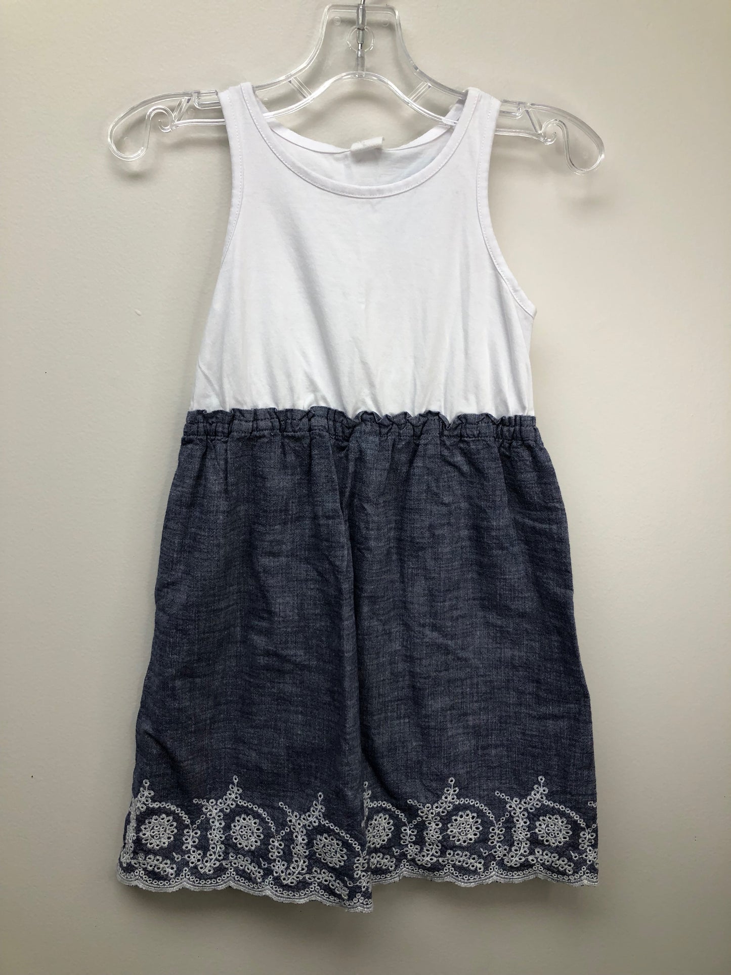 5 GAP denim eyelet Dress