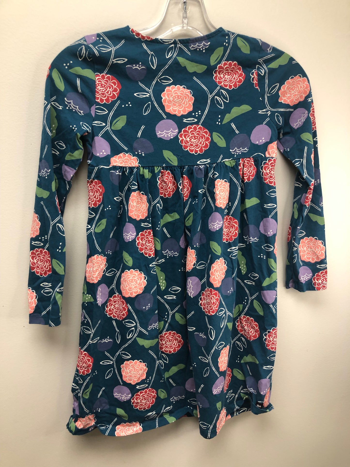 10 tea teal floral Dress
