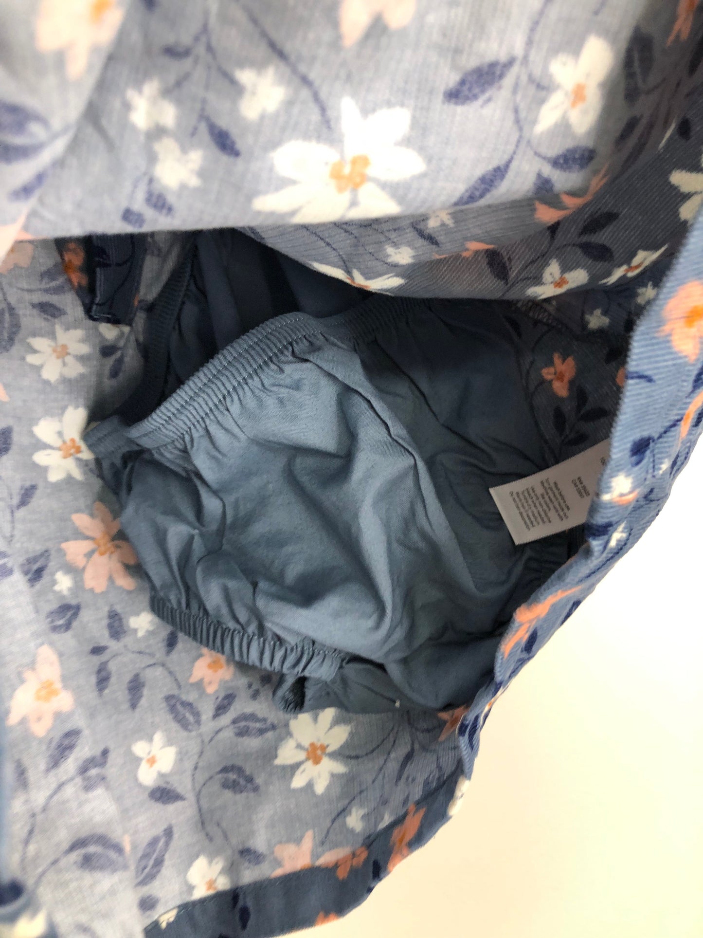 12m Carter's blue floral Dress