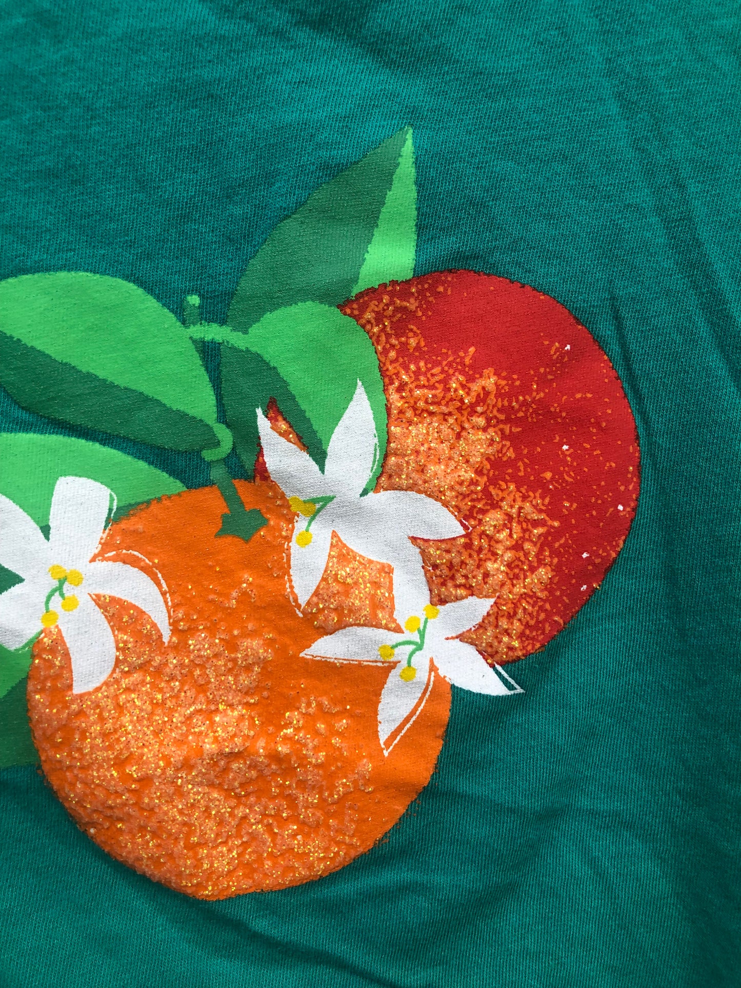 4-5 Crewcuts green fruit Shirt