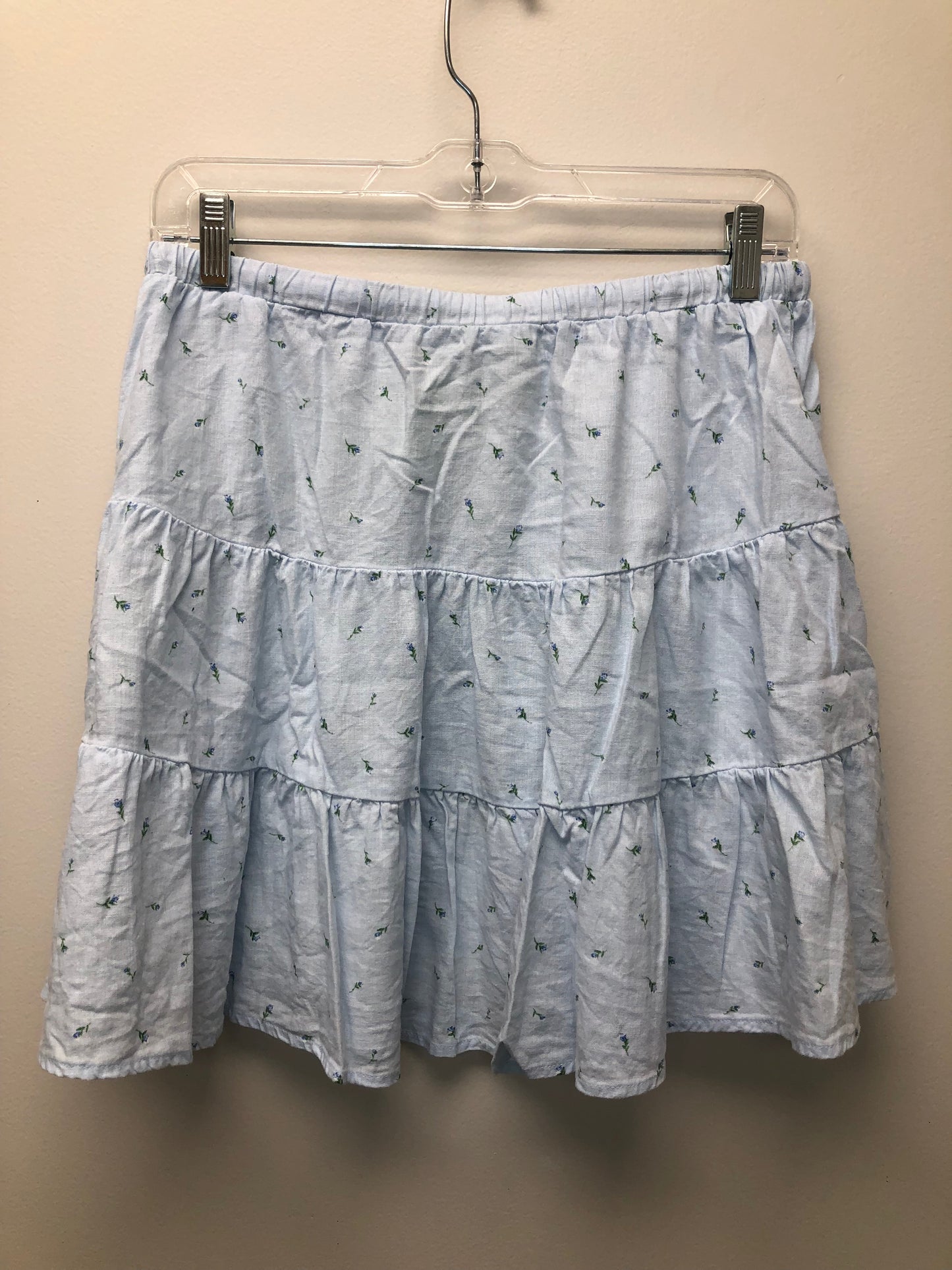 Medium Cotton On blue floral Skirt