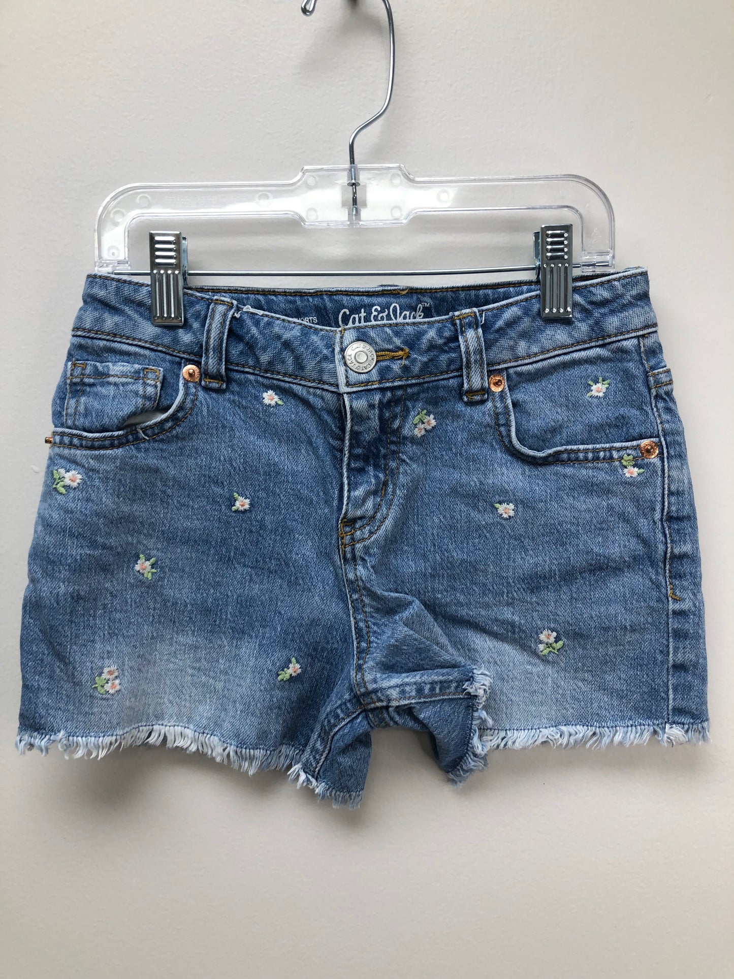 8 Cat & Jack denim embroidered Shorts