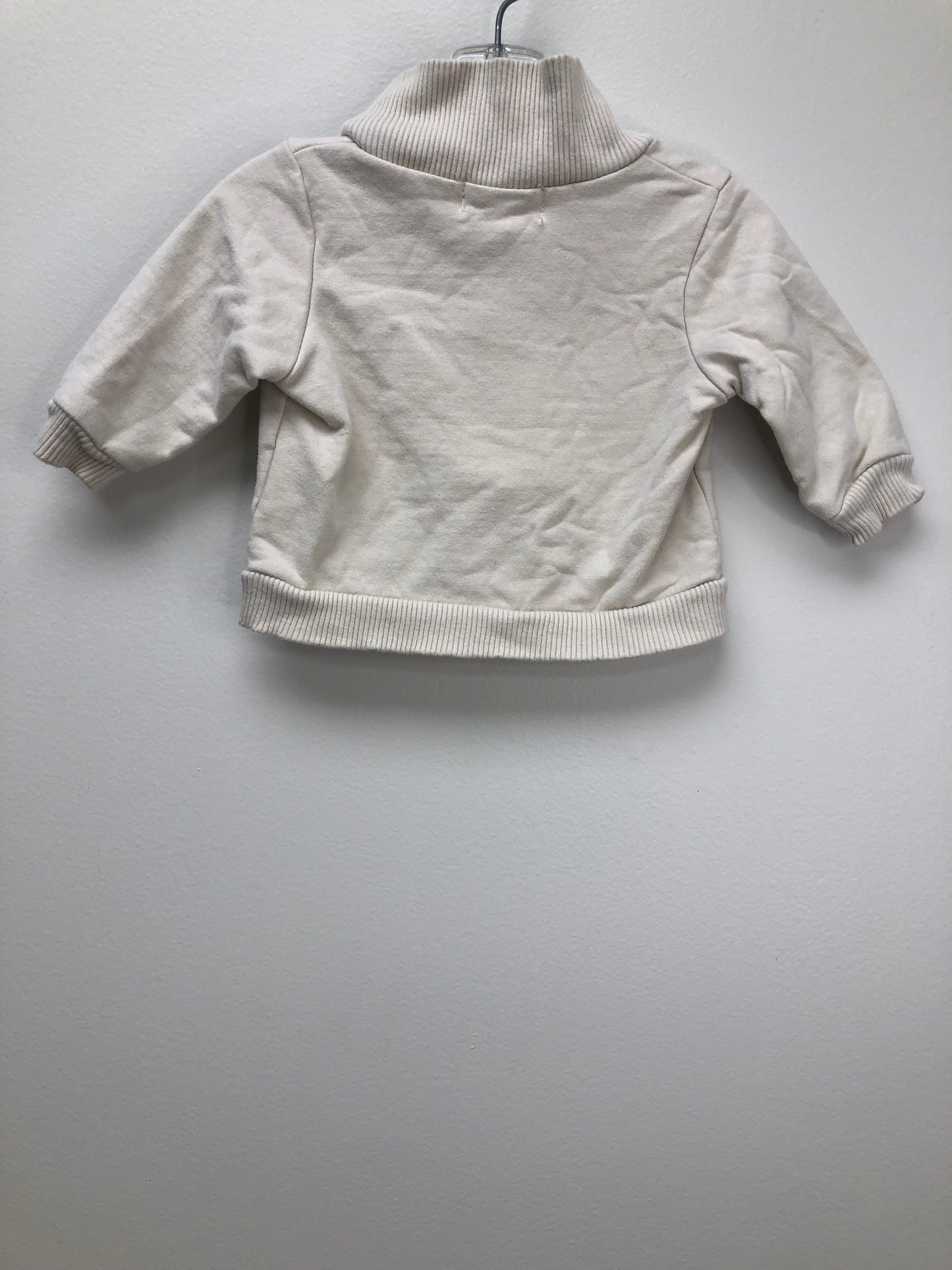 0-3m Rabbit + Bear cream smiley Cardigan