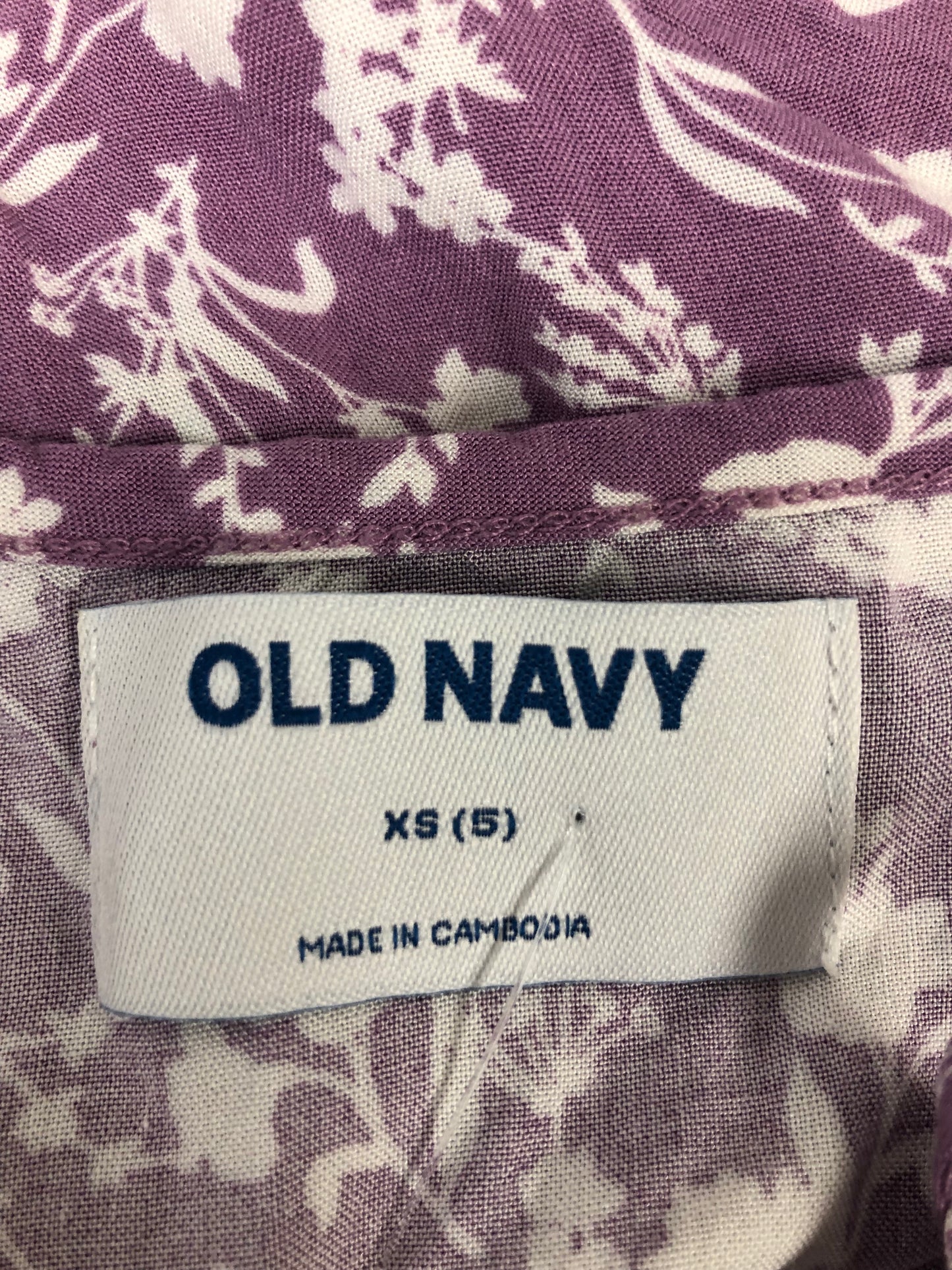5t Old Navy purple floral Dress
